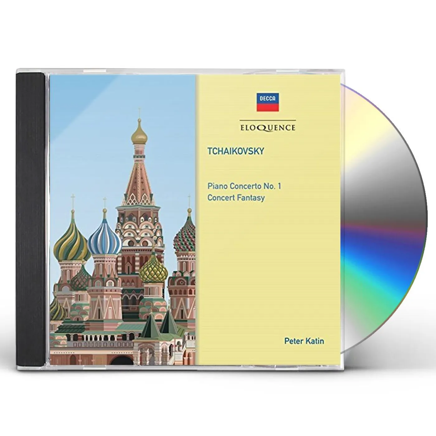 Peter Katin TCHAIKOVSKY: PIANO CTO 1/CONCERT FANTASY CD