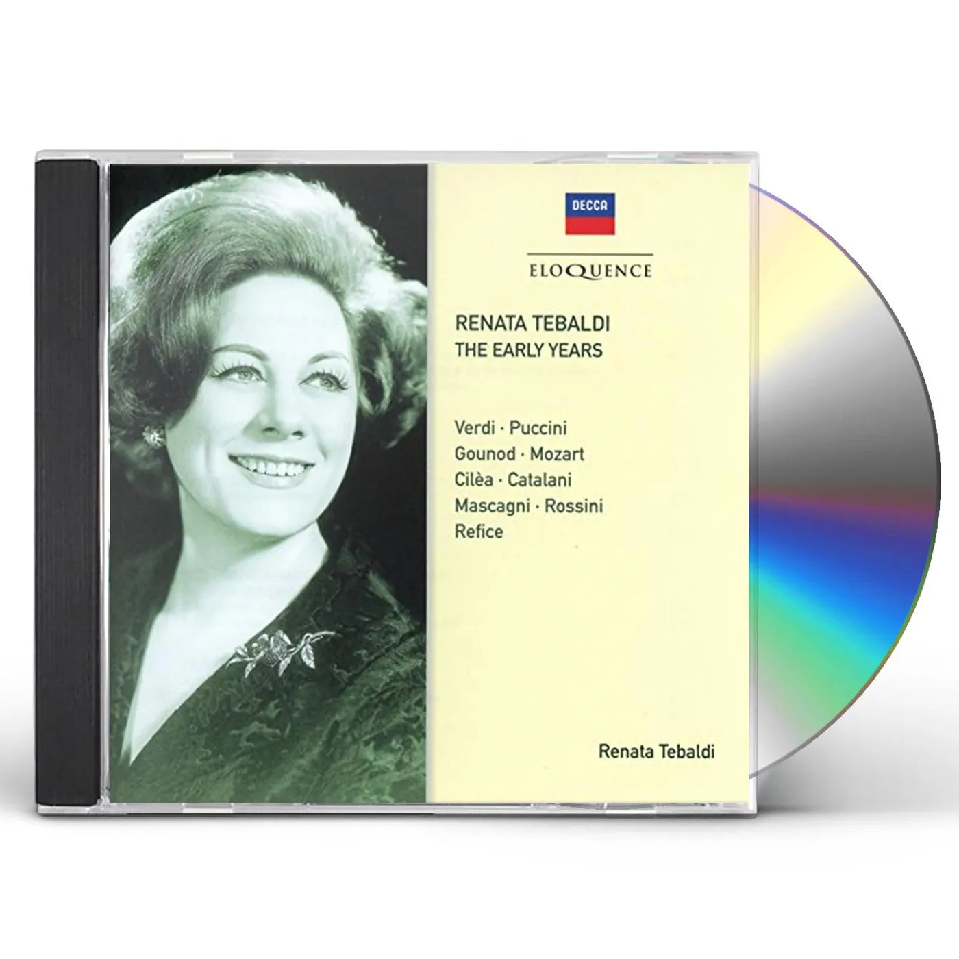Renata Tebaldi EARLY YEARS CD