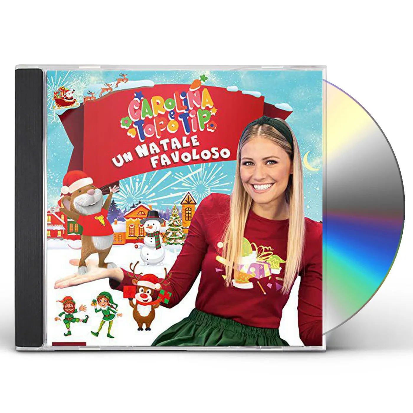 Carolina Benvenga CAROLINA & TOPO TIP: UN NATALE FAVOLOSO CD