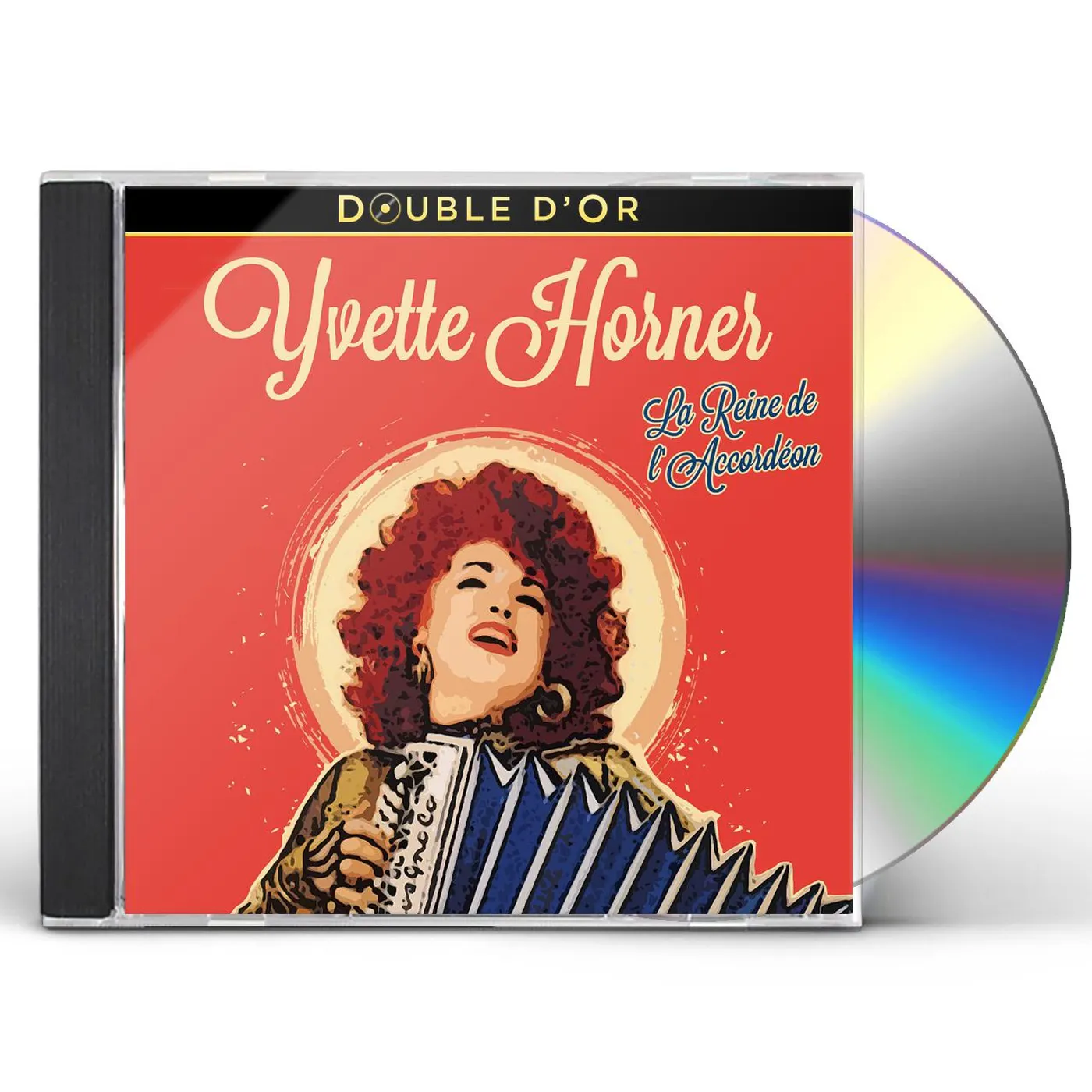 Yvette Horner DOUBLE D'OR DE LA REINE DE L'ACCORDEON CD