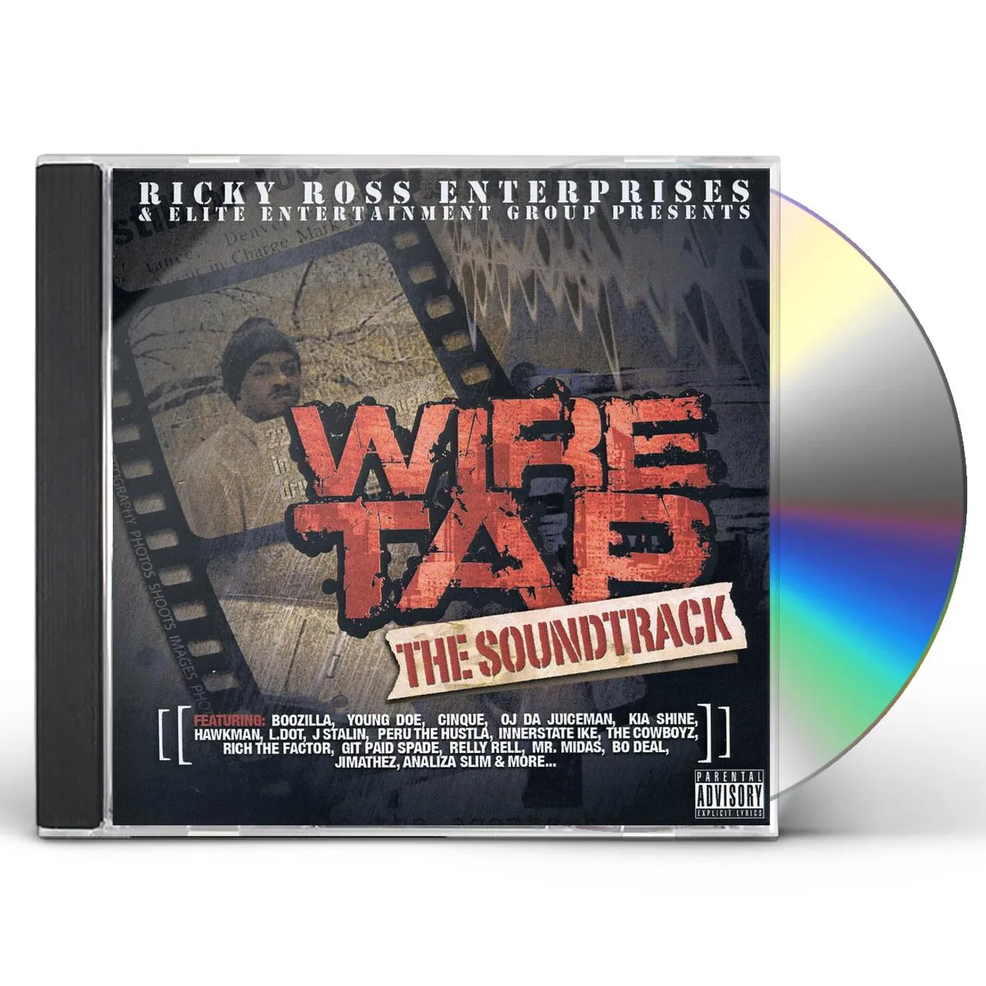 Ricky Ross WIRE TAP: THE SOUNDTRACK CD