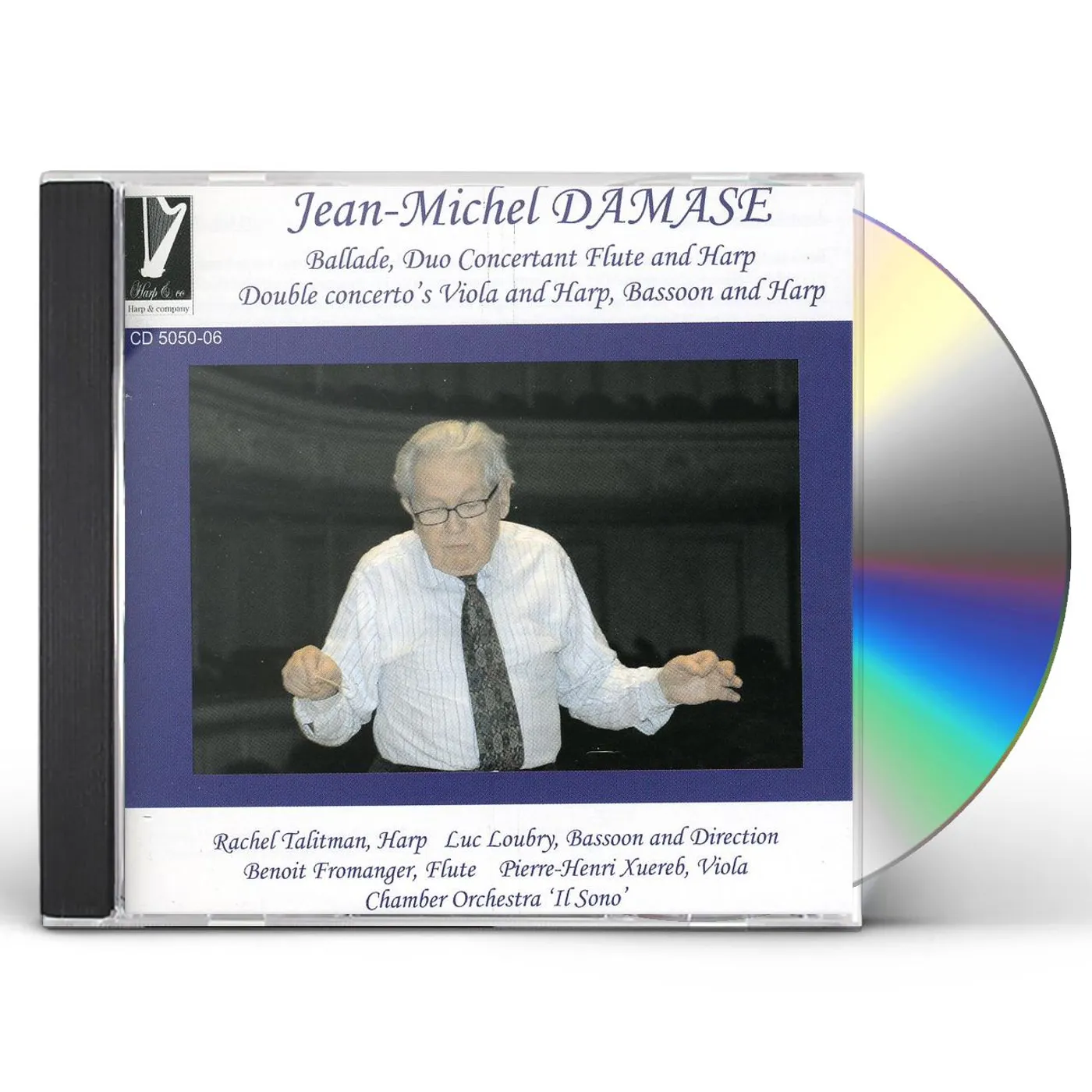 Rachel Talitman JEAN-MICHEL DAMASE CONCERTOS BALLADE CD