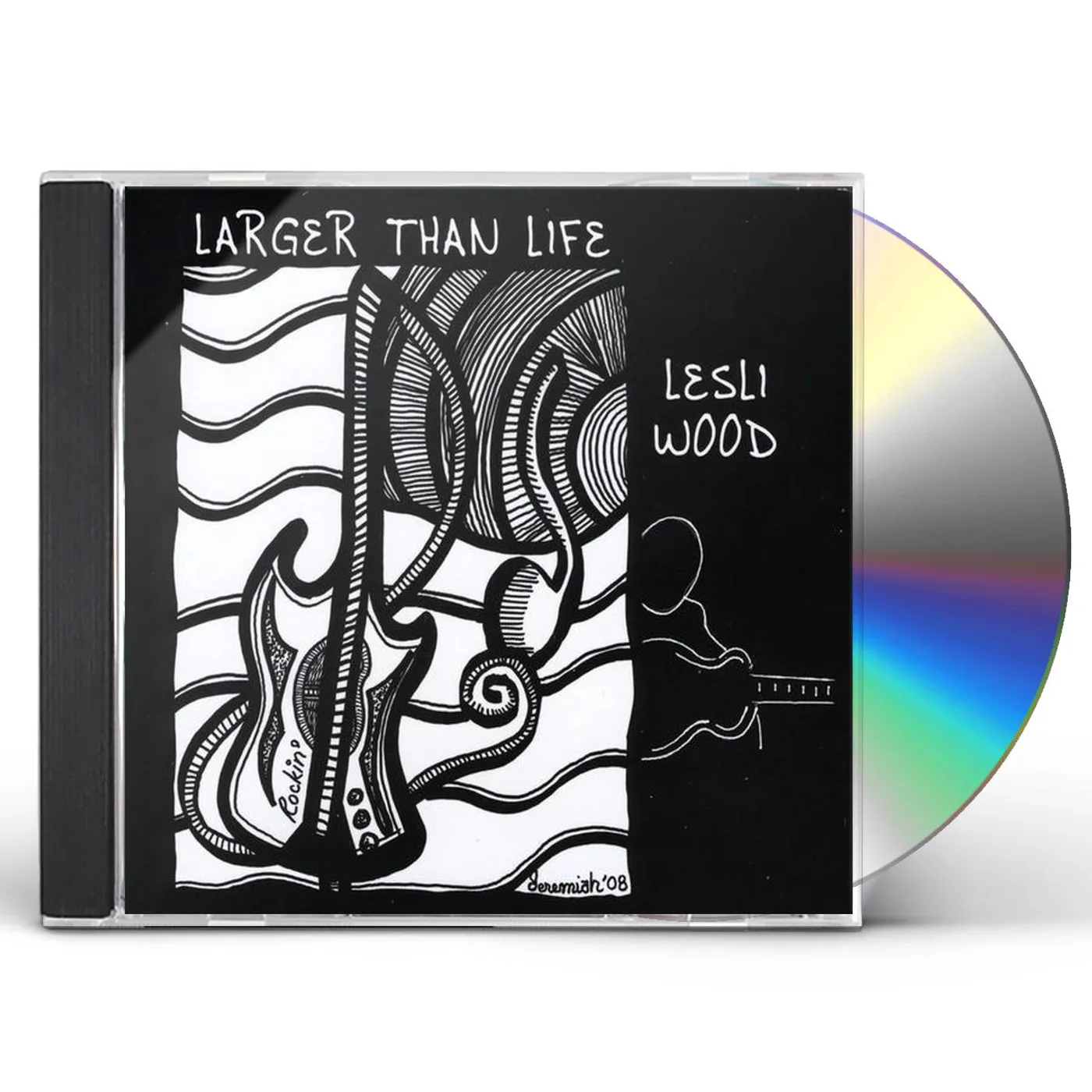 Lesli Wood LARGER THAN LIFE CD