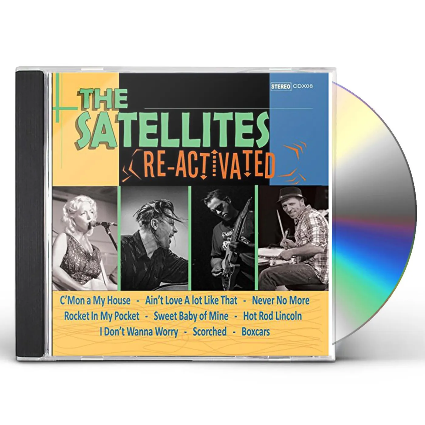 Satellites RE-ACTIVATED CD