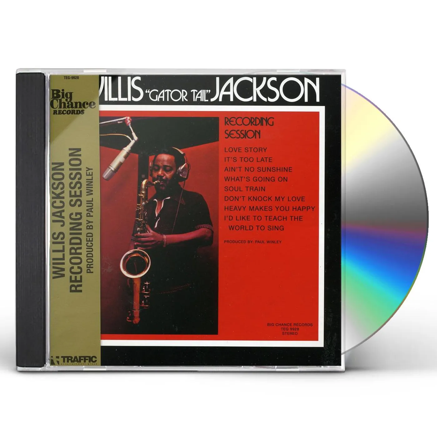 Willis Jackson RECORDING SESSION CD