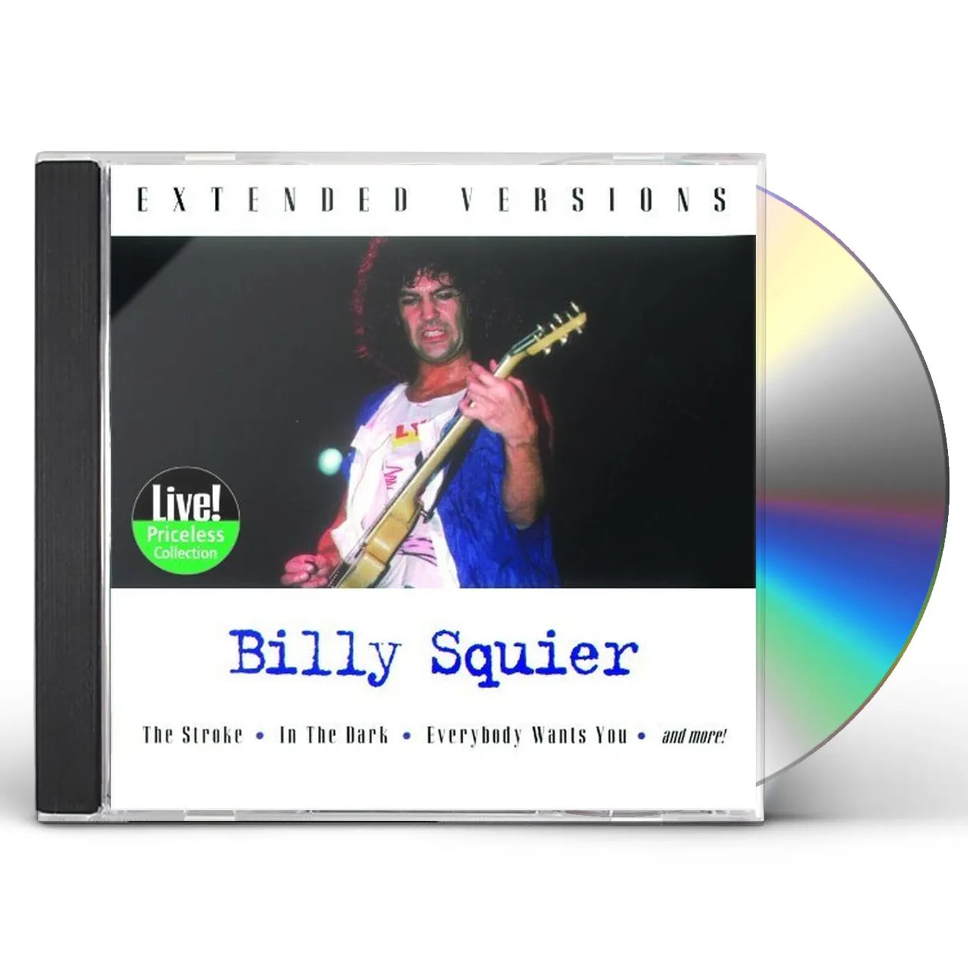 Billy Squier EXTENDED VERSIONS CD