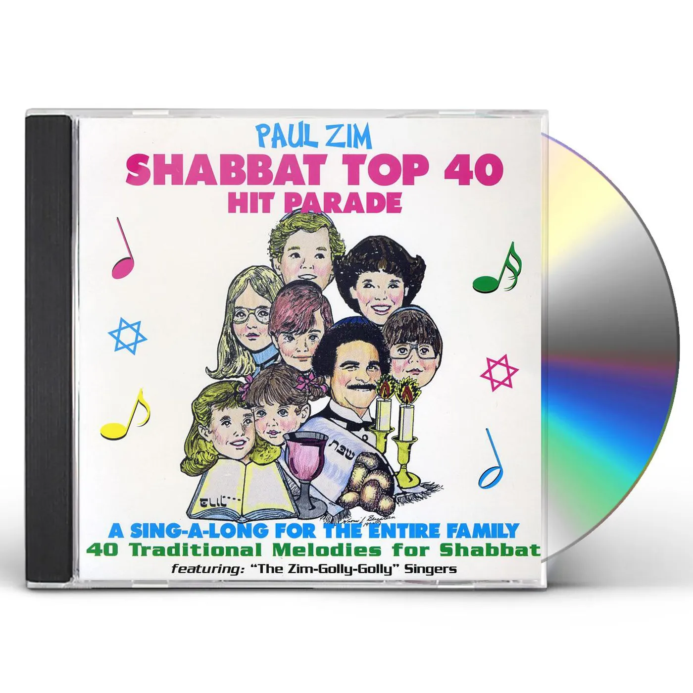Paul Zim SHABBAT TOP 40 HIT PARADE CD