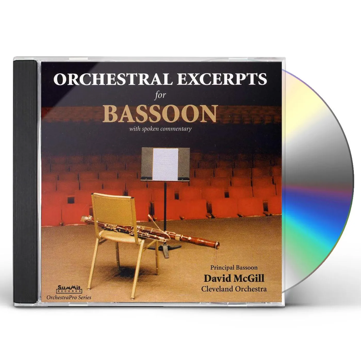 David McGill ORCHESTRAL EXCERPTS FOR BASSOON CD