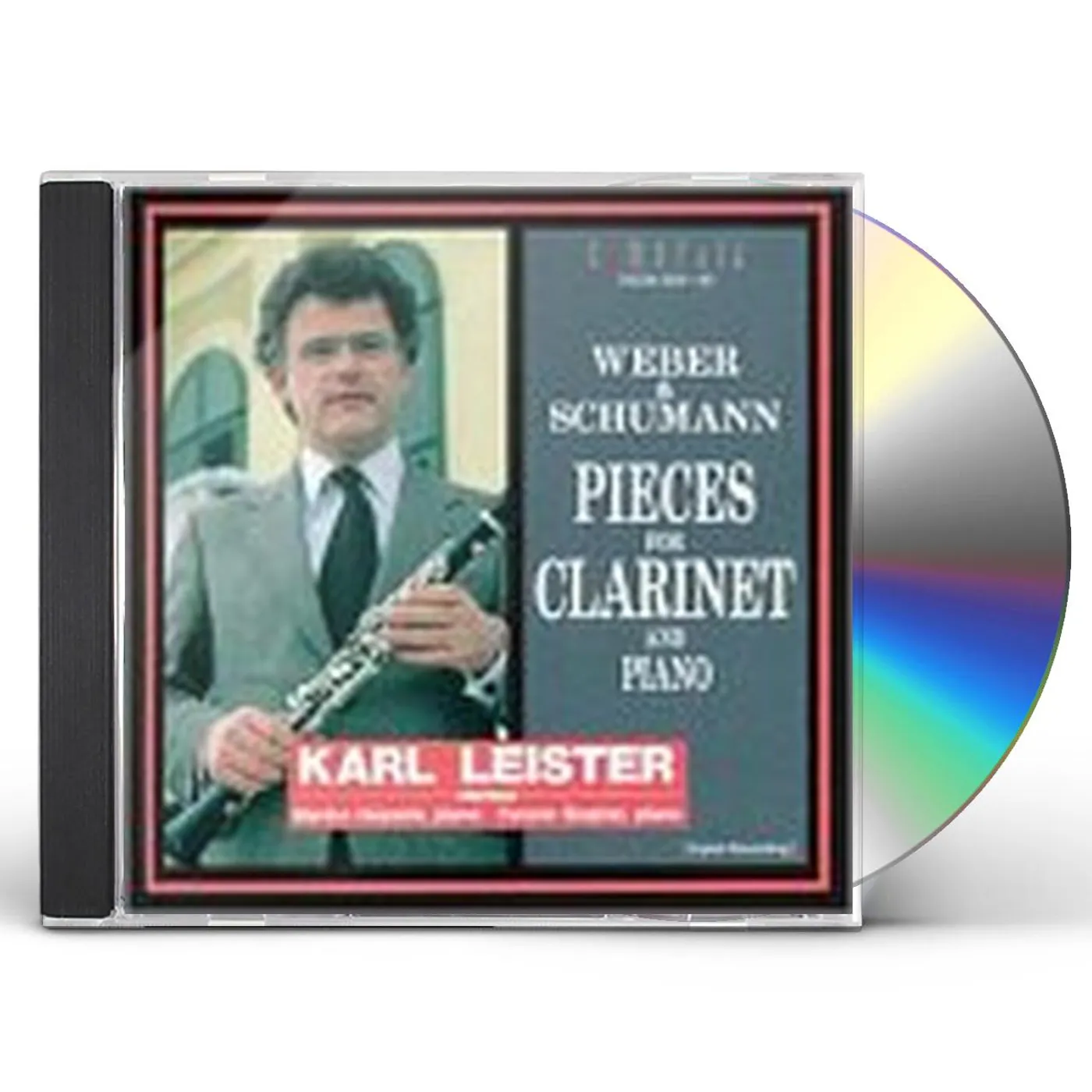 Karl Leister PLAYS CLARINET WORKS CD