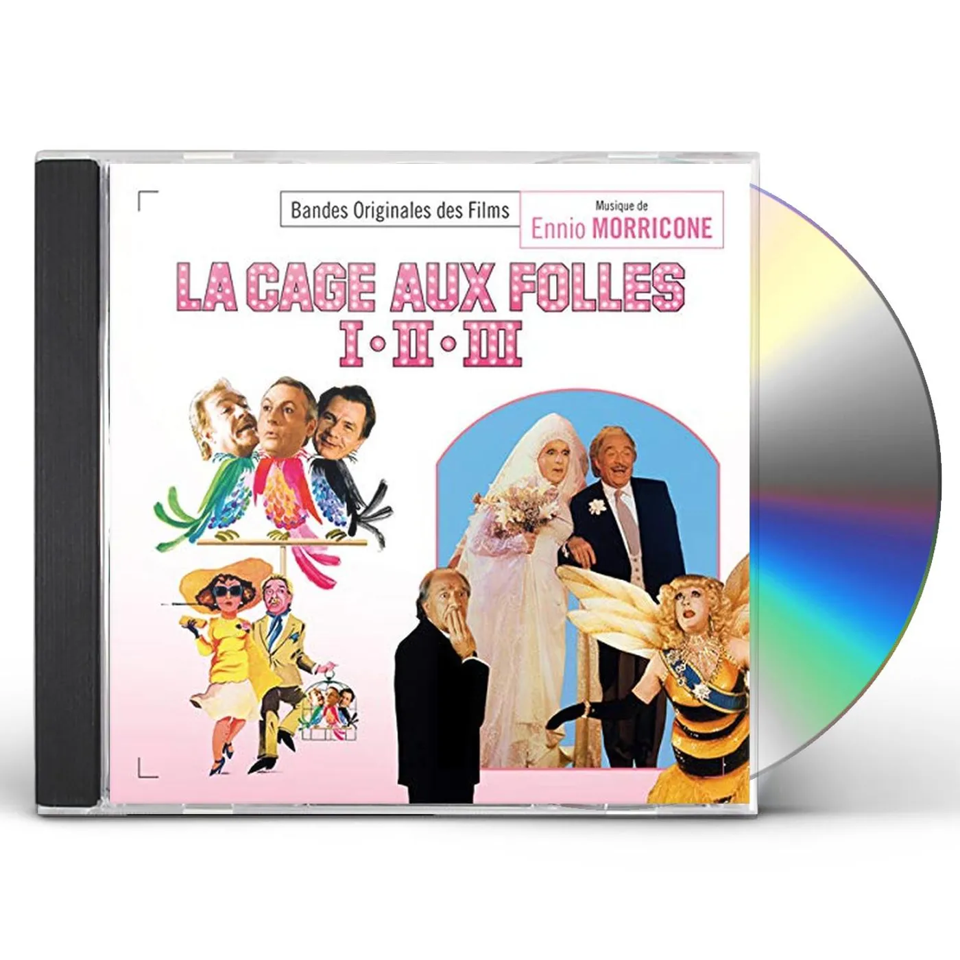 Ennio Morricone LA CAGE AUX FOLLES I-III / Original Soundtrack CD