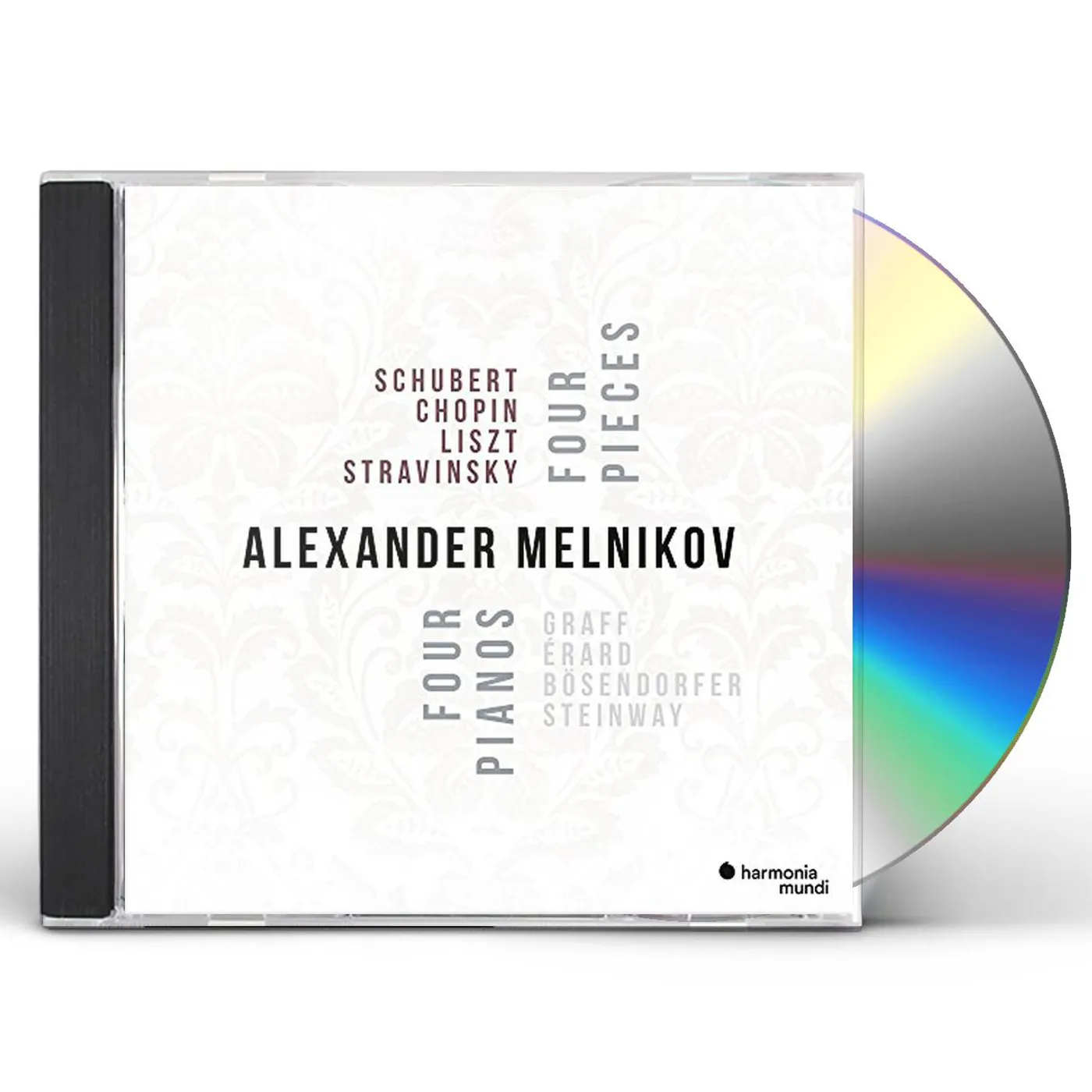 Alexander Melnikov FOUR PIECES - FOUR PIANOS CD