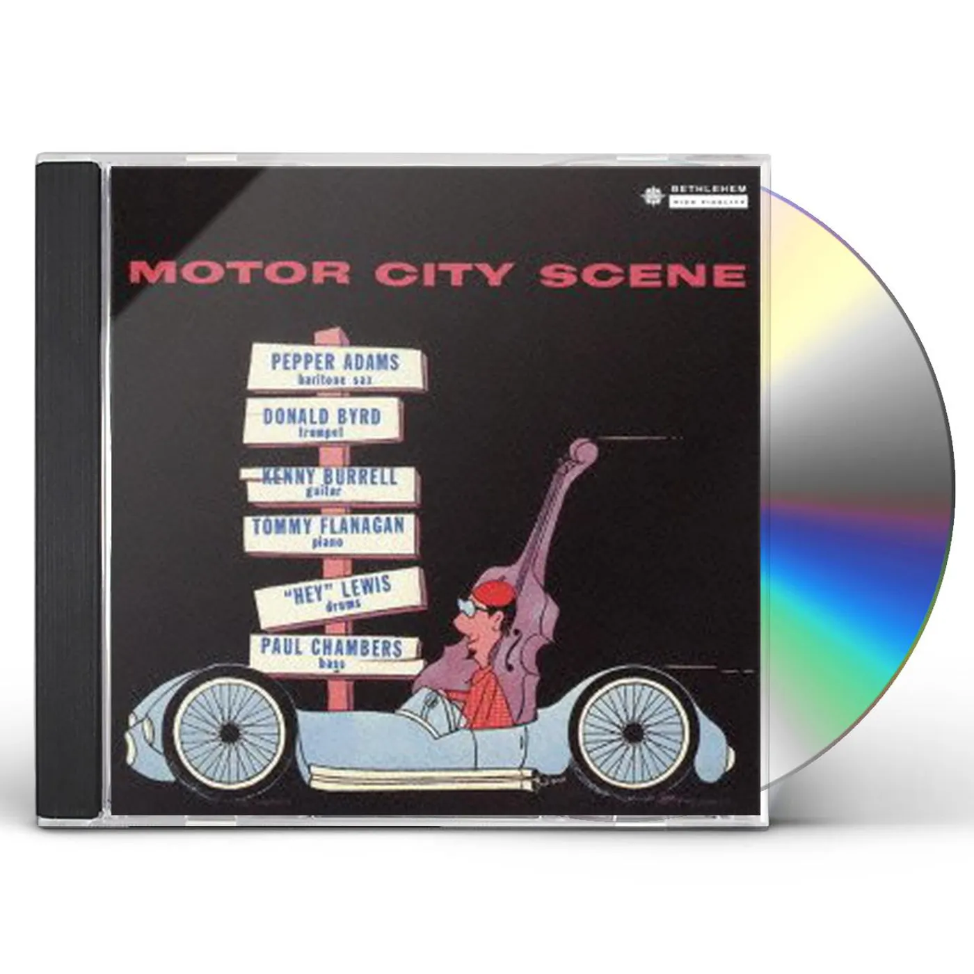 Donald Bird MOTOR CITY SCENE CD