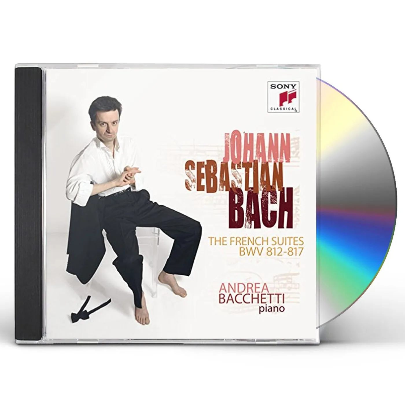Andrea Bacchetti J. S. BACH: FRENCH SUITES CD