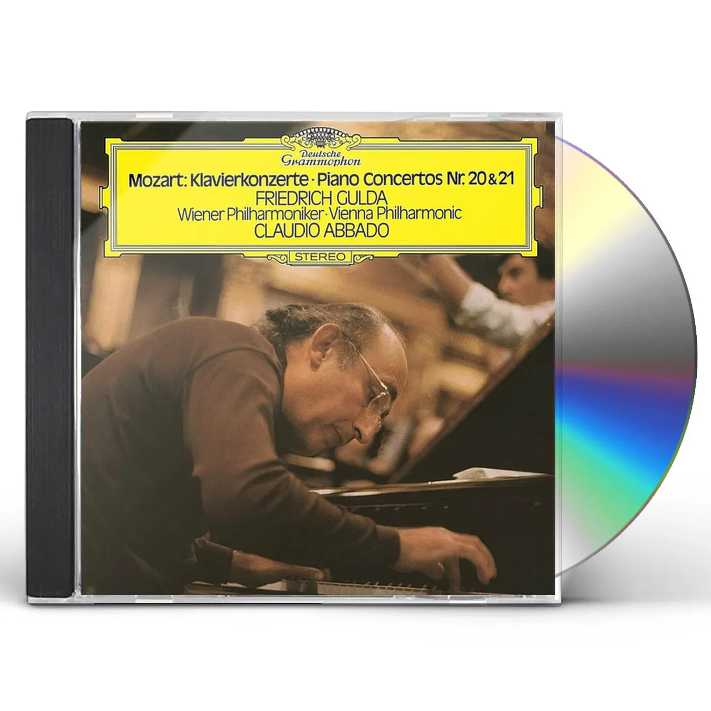 Mozart / Friedrich Gulda MOZART: PIANO CONCERTOS 20 & 21 CD