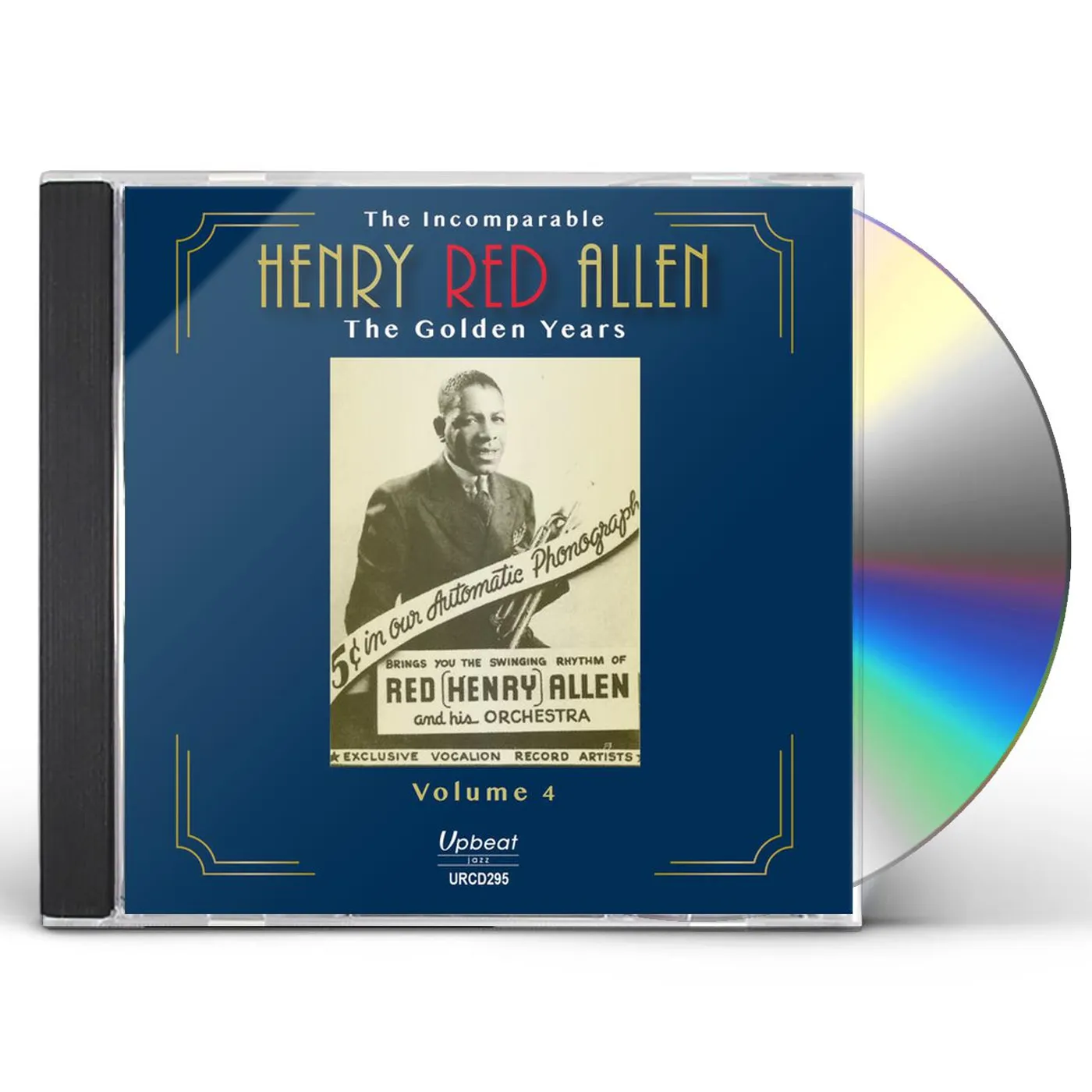 INCOMPARABLE Henry "Red" Allen THE GOLDEN YEARS 4 CD