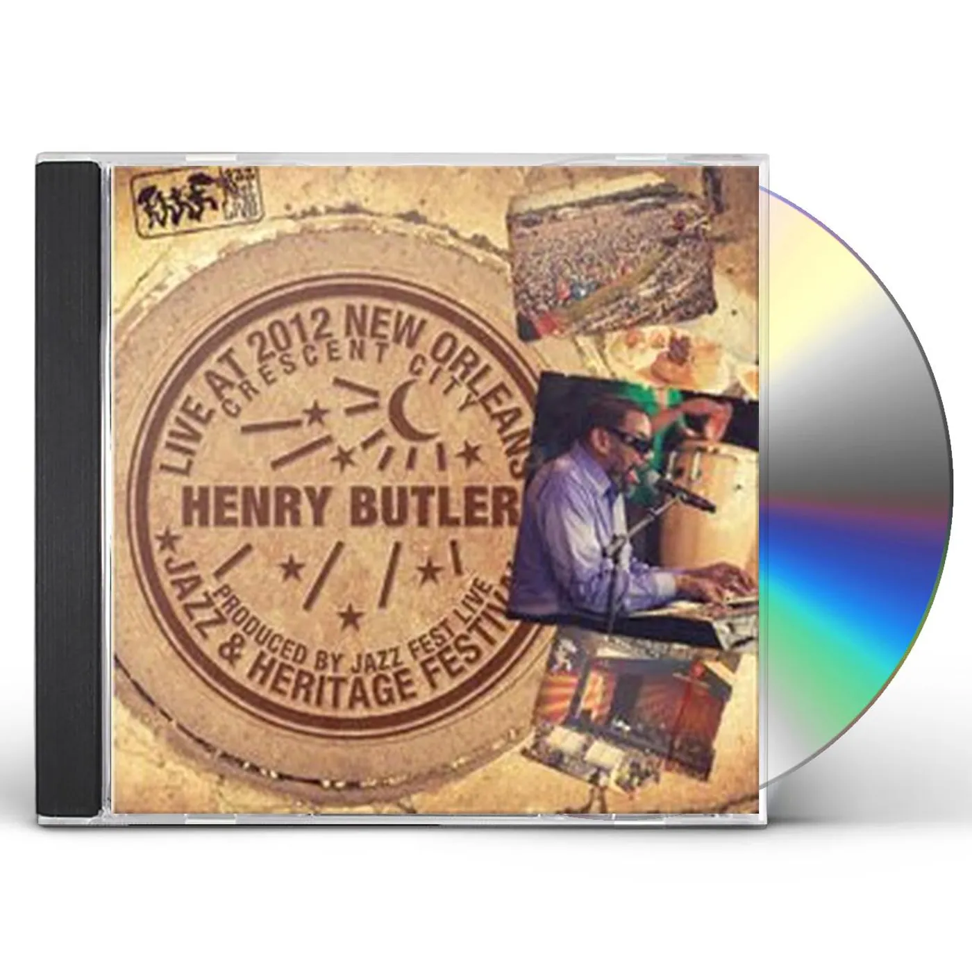 Henry Butler LIVE AT JAZZFEST 2012 CD