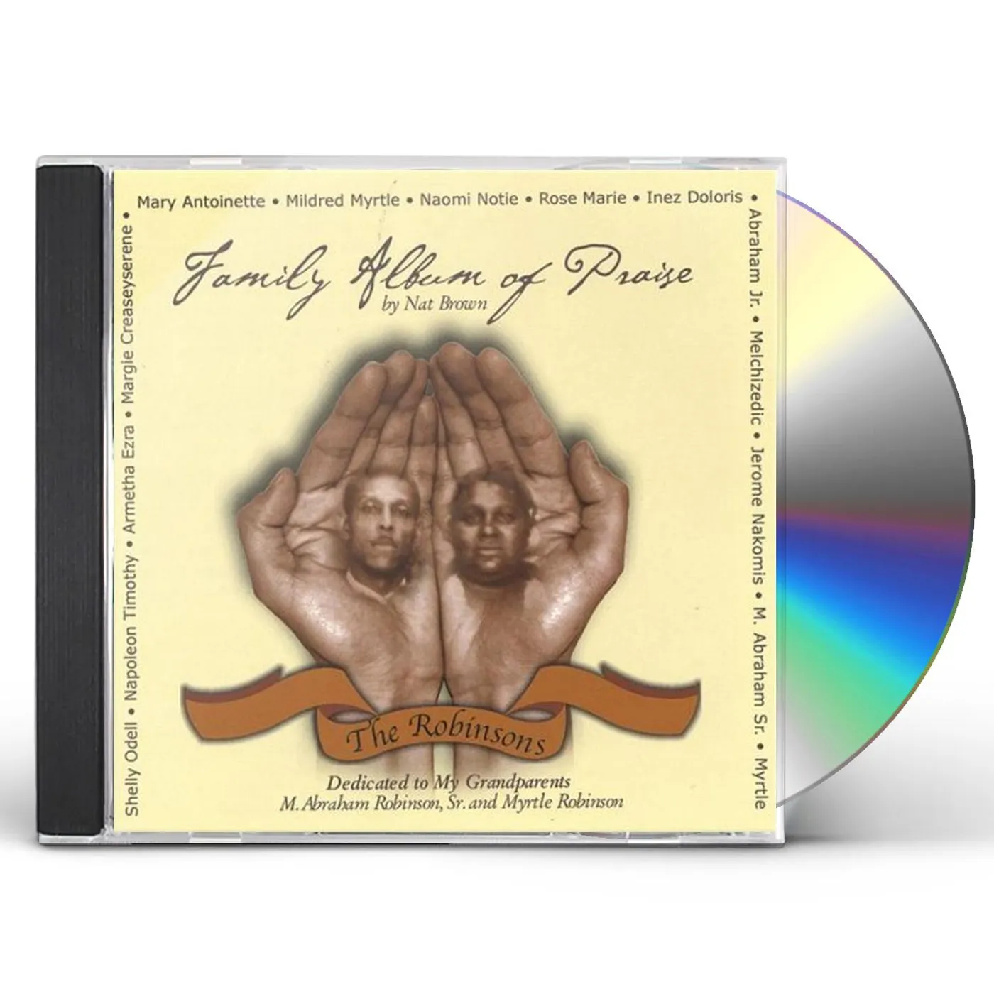 Nat Brown FAMILY ALBUM OF PRAISE CD