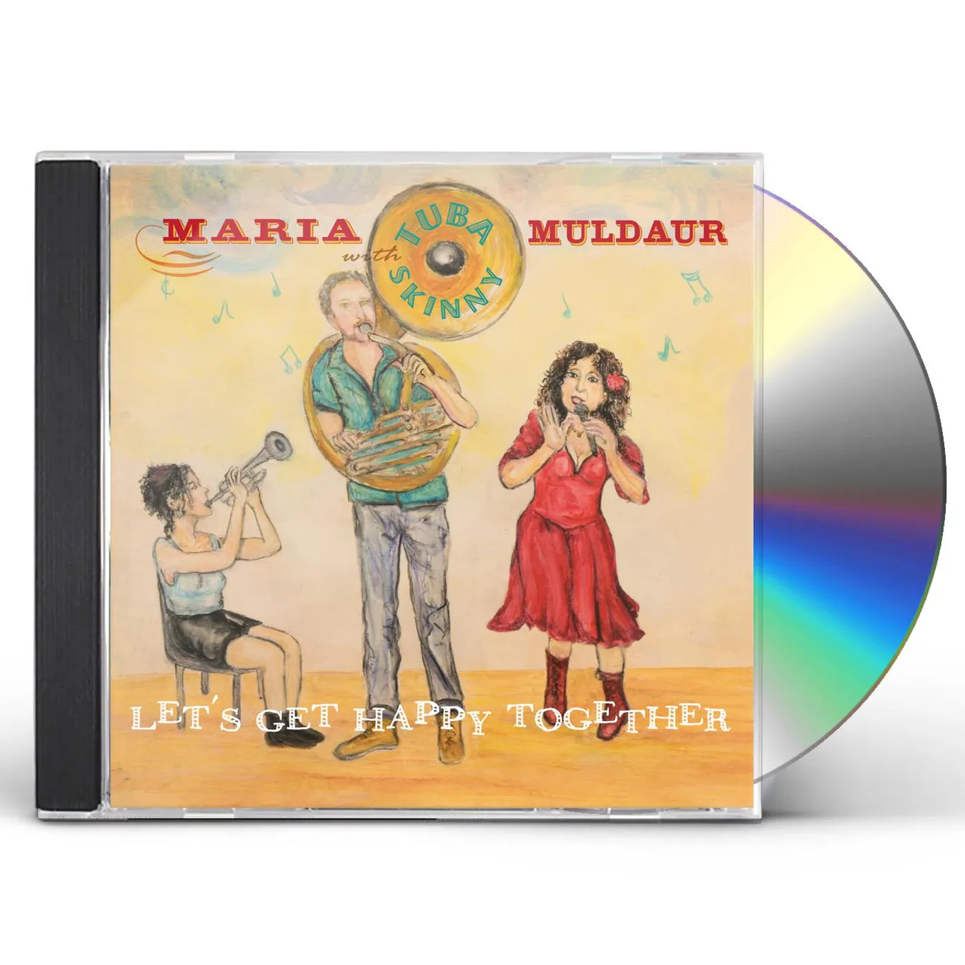 Maria Muldaur & Tuba Skinny LET'S GET HAPPY TOGETHER CD