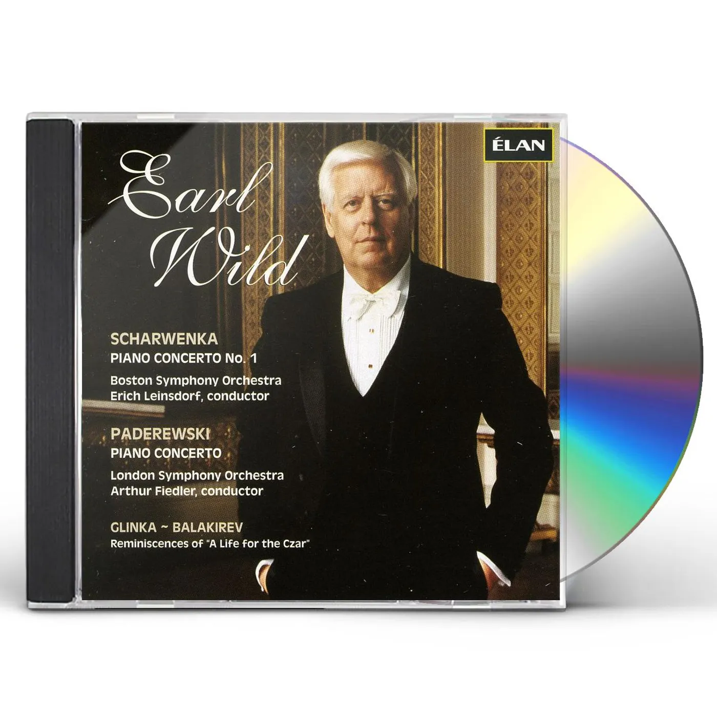 Earl Wild PADAREWSKI & SCHARWENKA PIANO WORKS CD