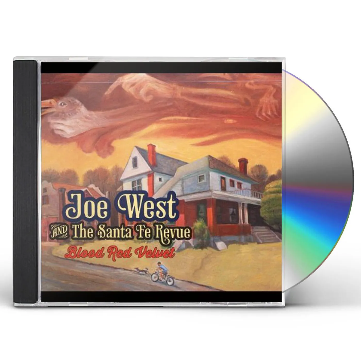 Joe West and the Santa Fe Revue BLOOD RED VELVET CD