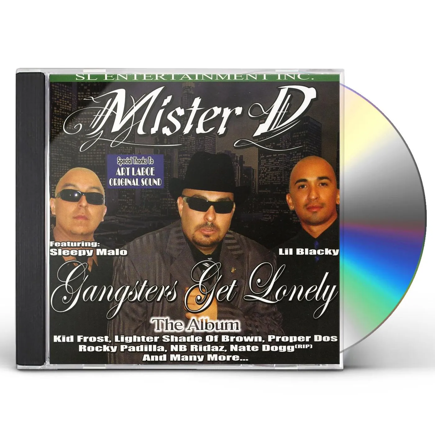 Mister D GANGSTERS GET LONELY CD