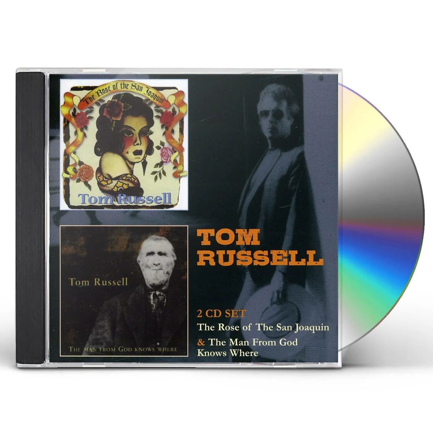 Tom Russell ROSE OF SAN JOAQUIN / MAN FROM GOD KNOWS WHERE CD