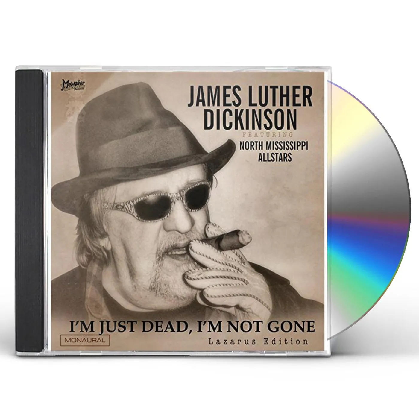 James Luther Feat. North Mississippi Dickinson I'M JUST DEAD, I'M NOT GONE: LAZARUS EDITION CD