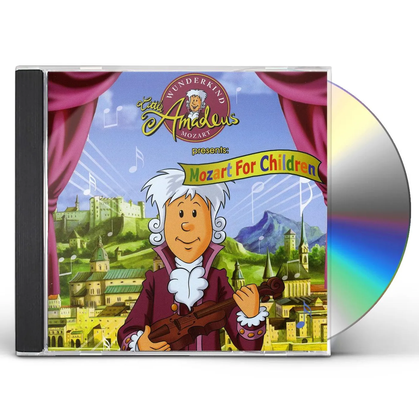 LITTLE AMADEUS PRESENTS: Wolfgang Amadeus Mozart FOR CHILDREN CD