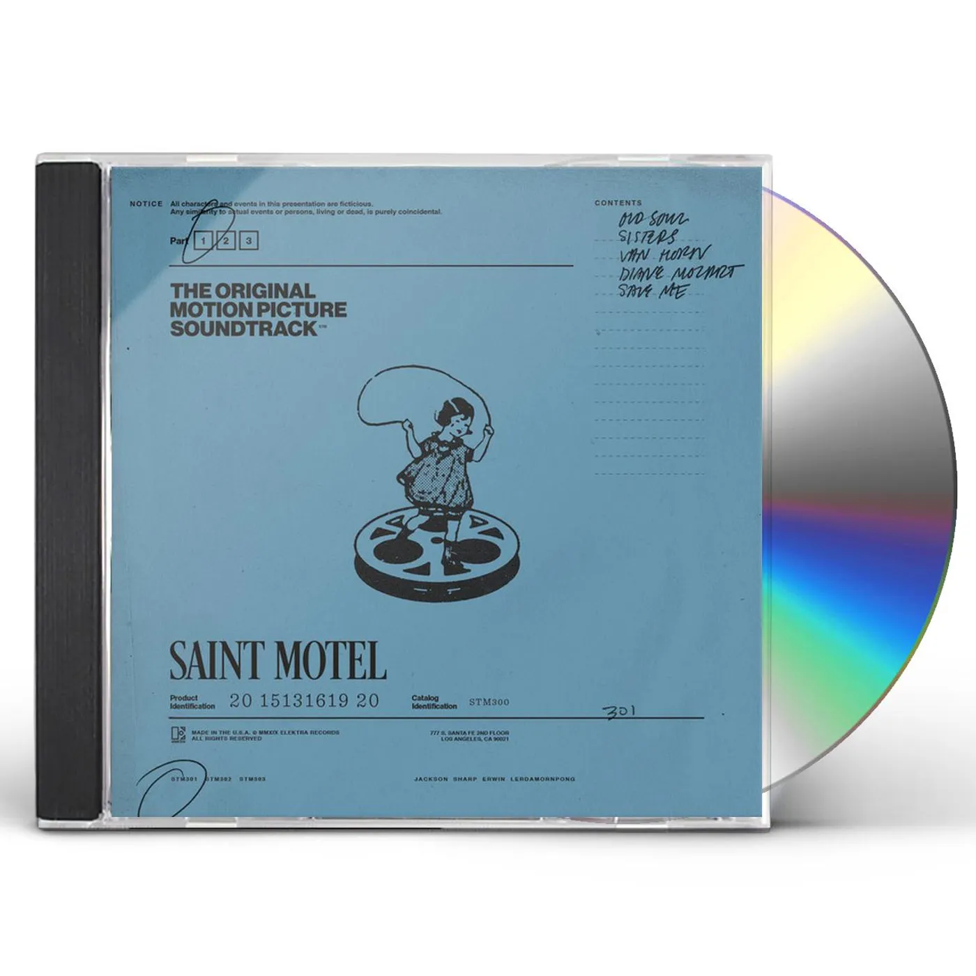 Saint Motel ORIGINAL MOTION PICTURE SOUNDTRACK CD