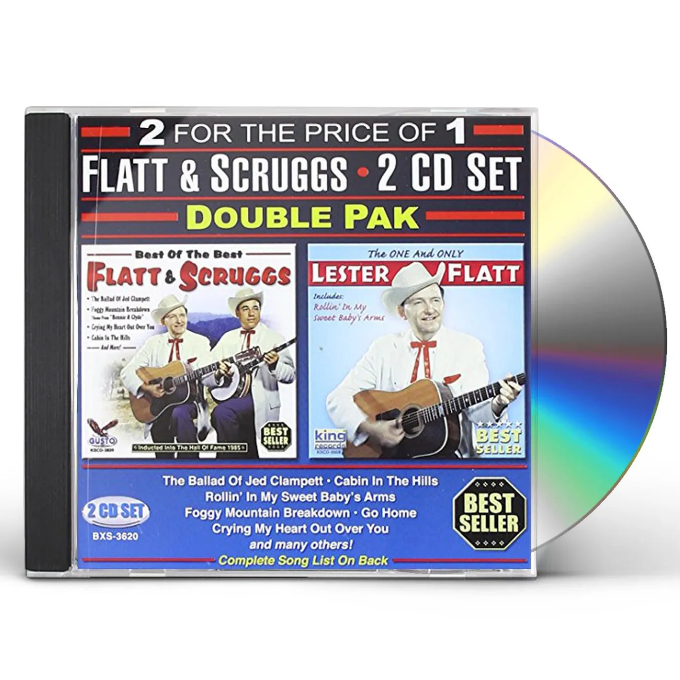 Foggy Mountain Boys (Flatt and Scruggs) DOUBLE PAK CD