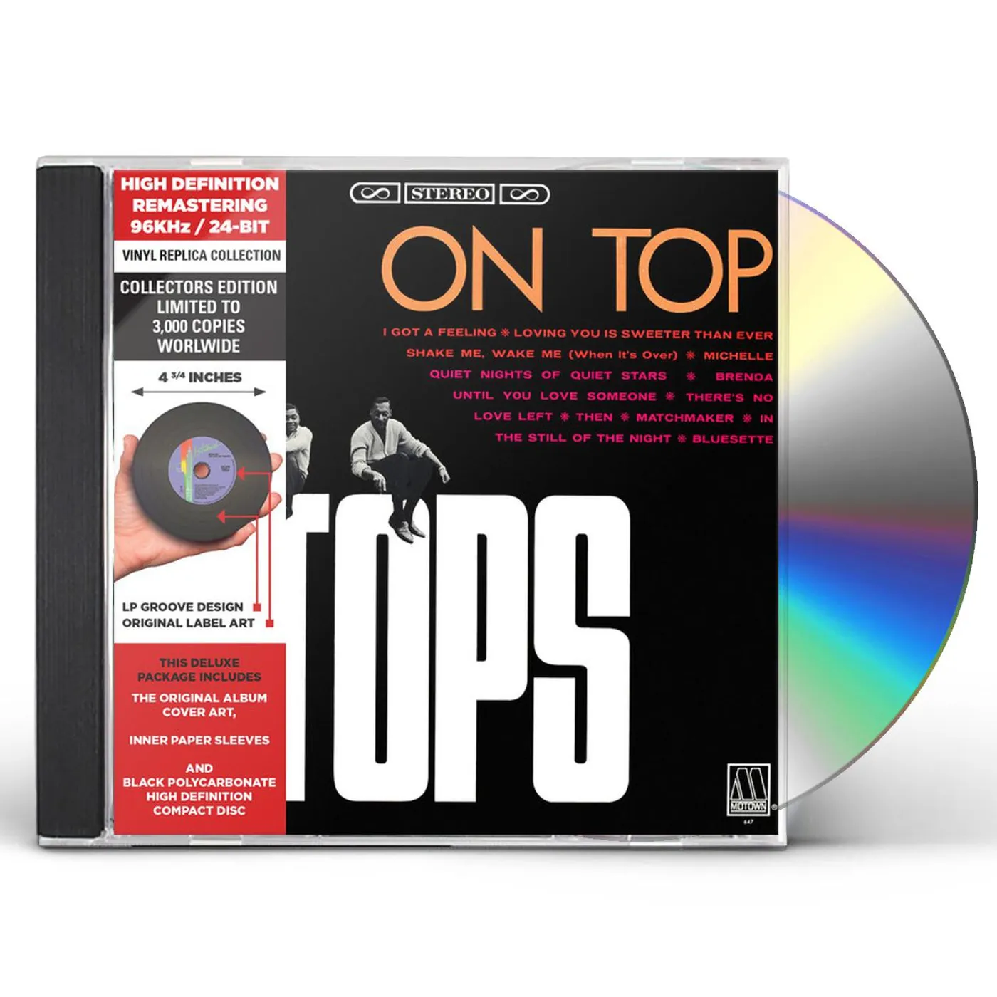 Four Tops ON TOP CD
