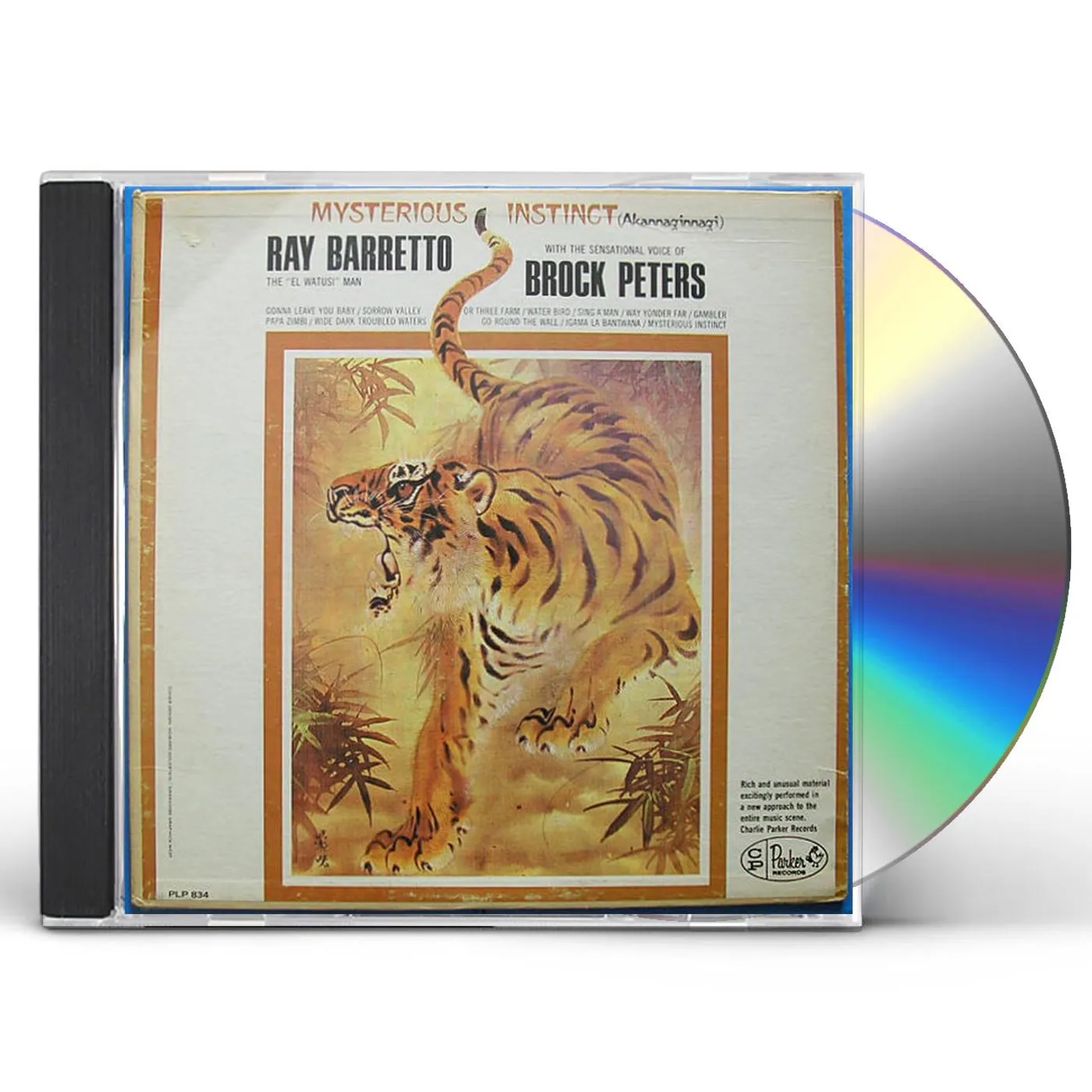 Ray Barretto MYSTERIOUS INSTINCT CD