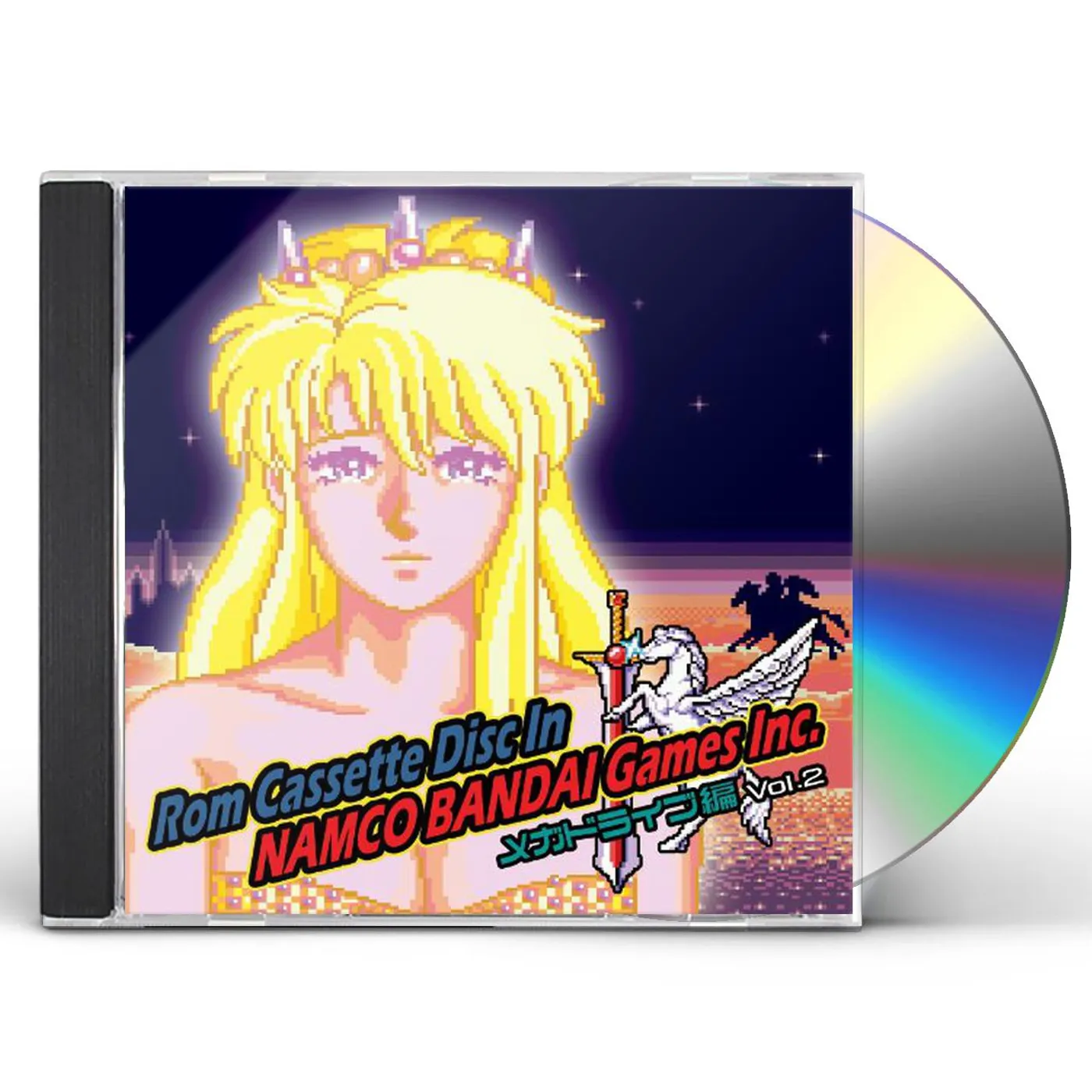 Game Music ROM CASSETTE DISK IN NAMCO BANMES INC -MEGA DRIVE CD
