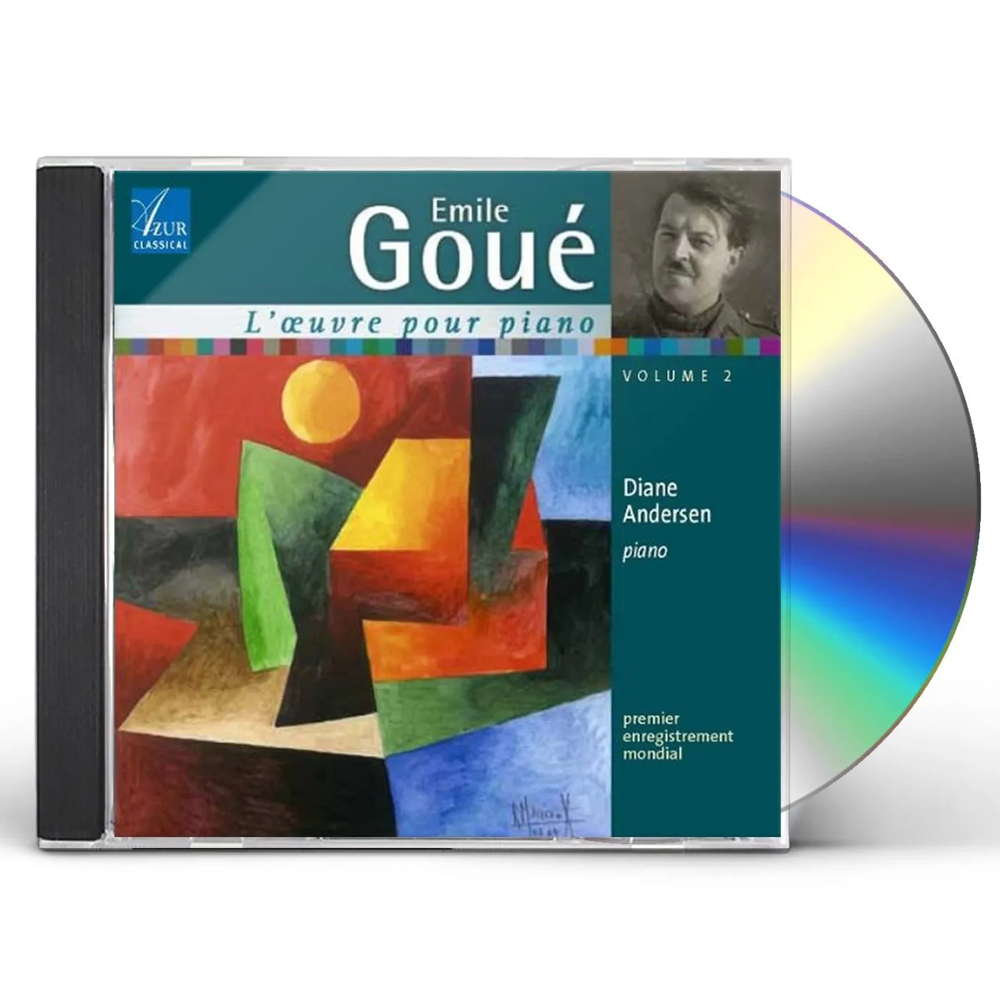 Diane Andersen EMILE GOU: PIANO WORKS 2 CD