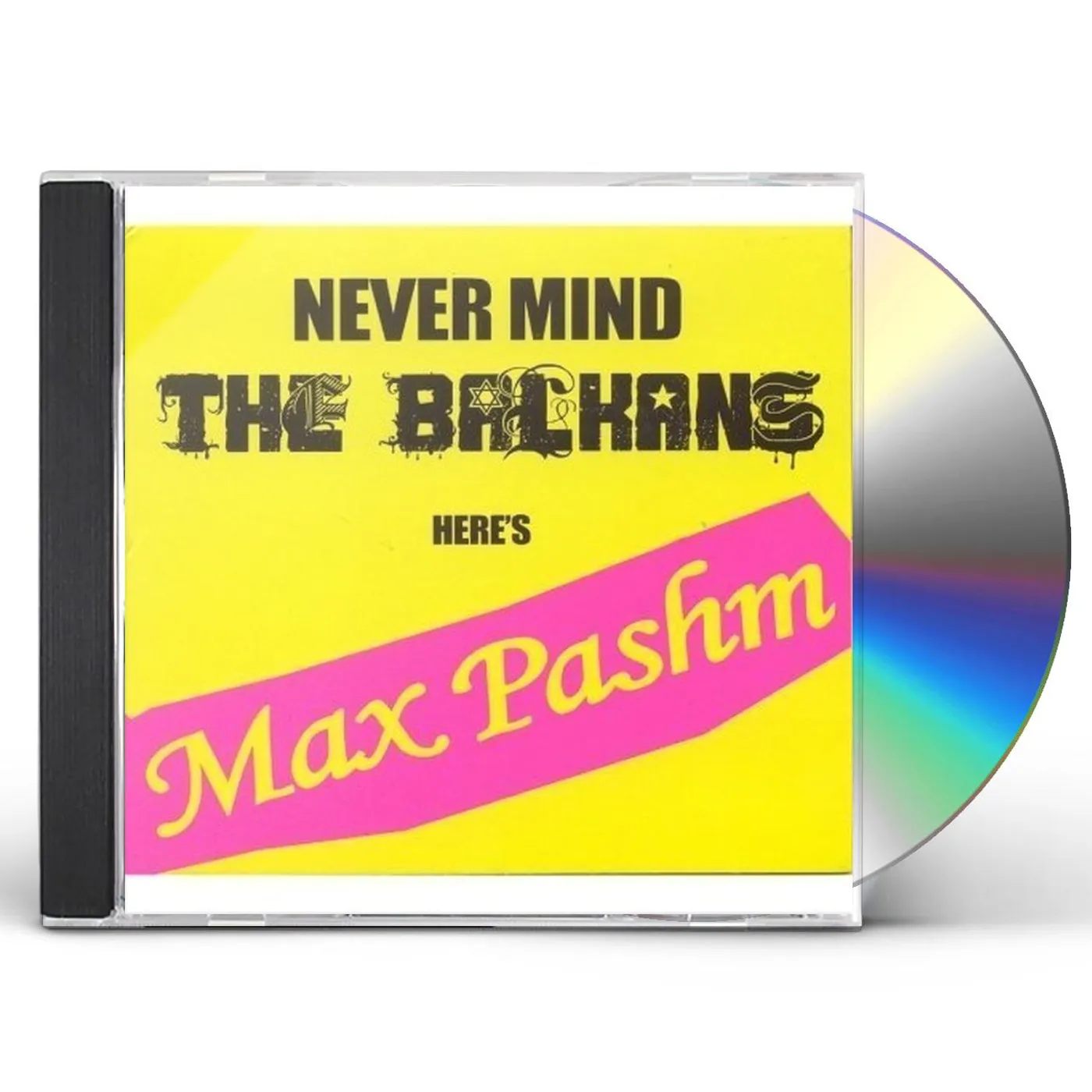 Max Pashm NEVER MIND THE BALKANS CD
