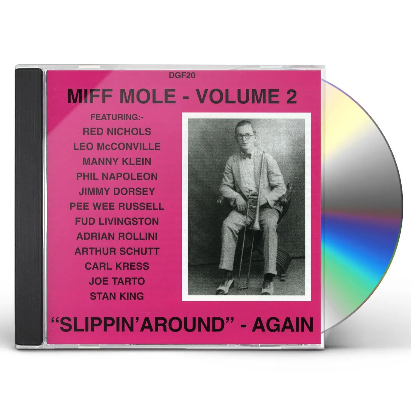 Miff Mole SLIPPIN AROUND: AGAIN 2 CD