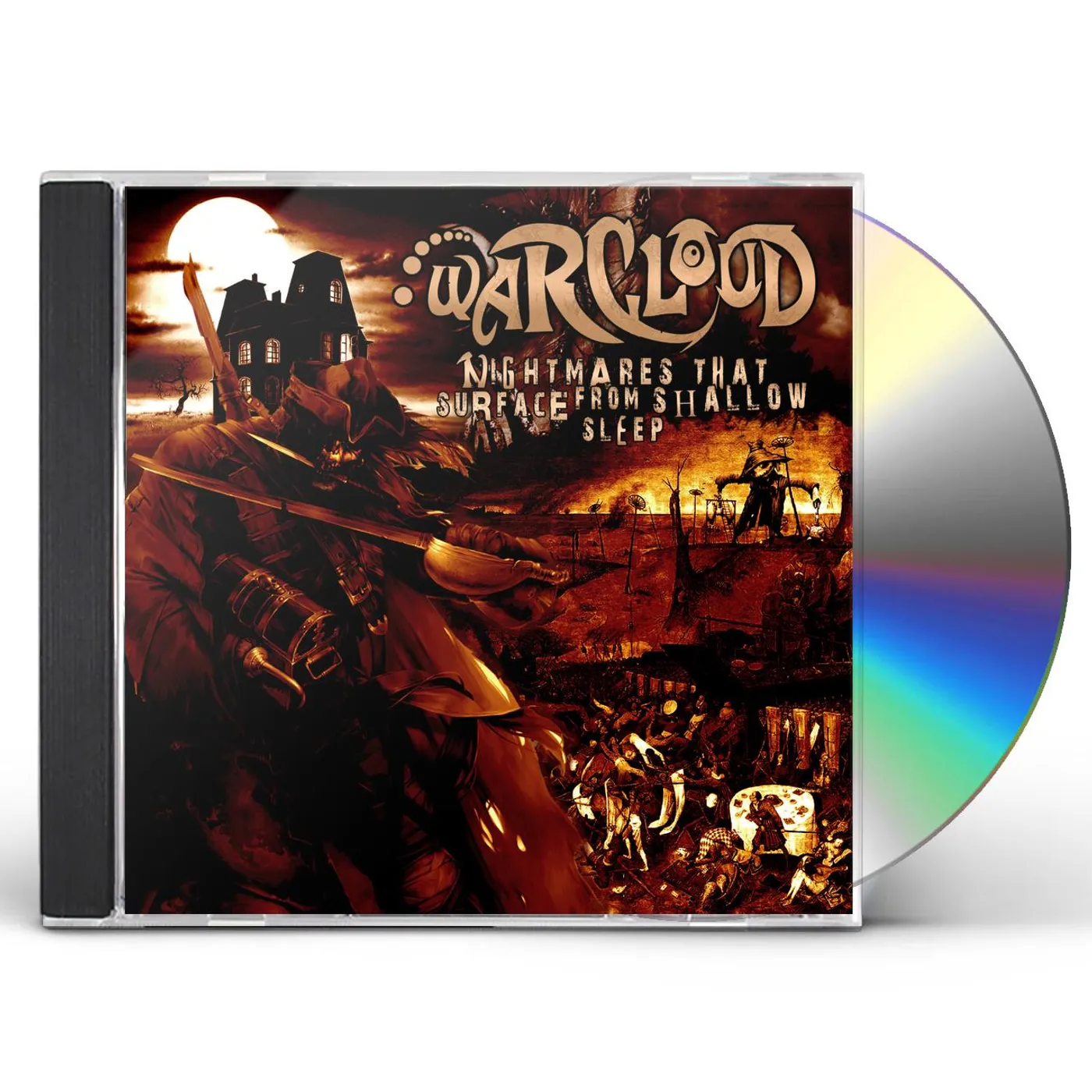 Warcloud NIGHTMARES THAT SURFACE FROM SHALLOW SLEEP CD