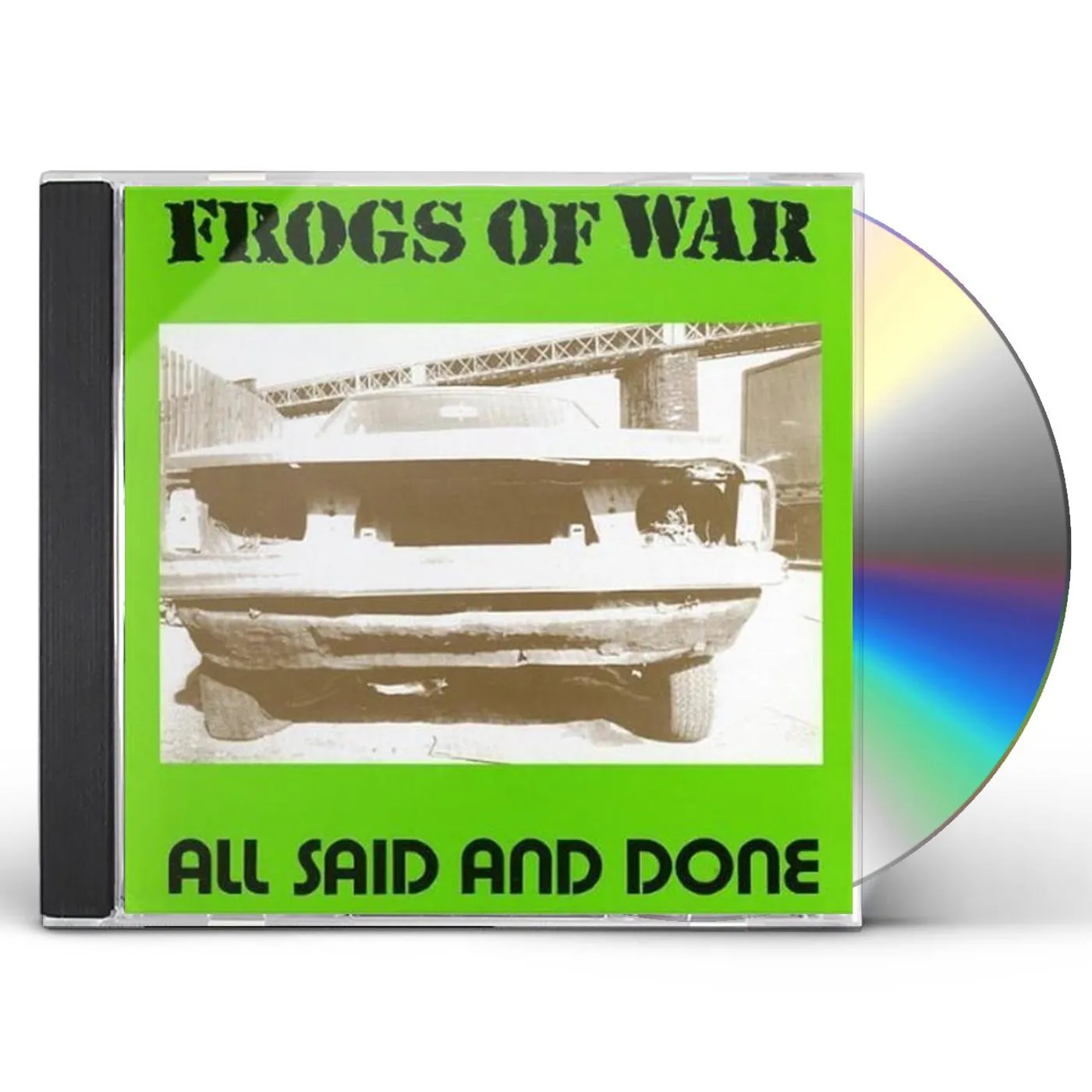 Frogs Of War ALL SAID & DONE CD