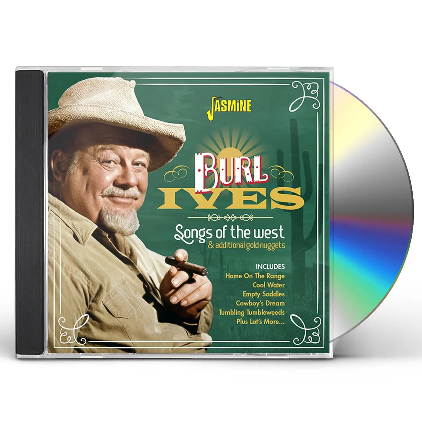 Burl Ives SONGS OF THE WEST & ADDITIONAL GOLD NUGGETS CD