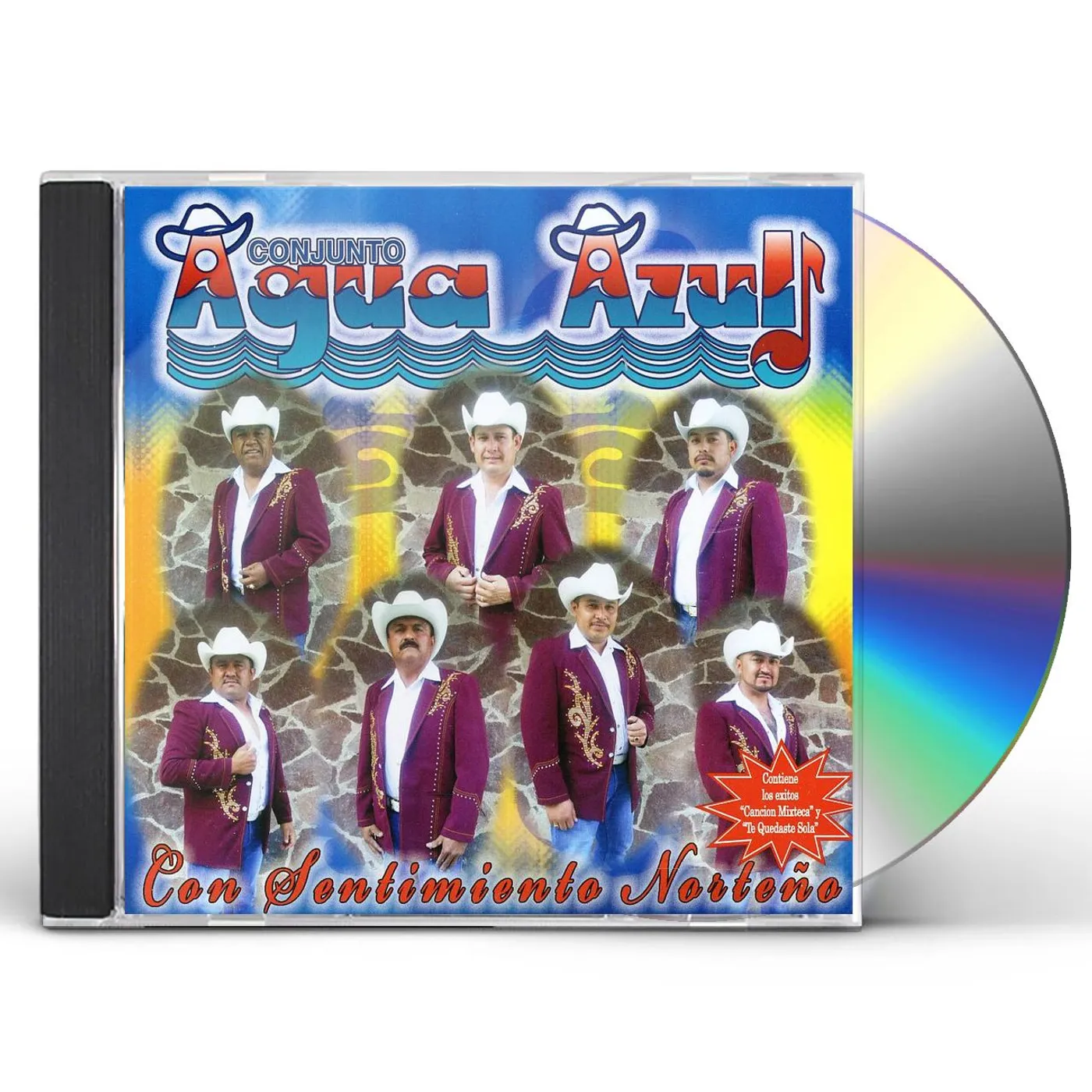 Agua Azul CON SENTIMIENTO NORTENO CD