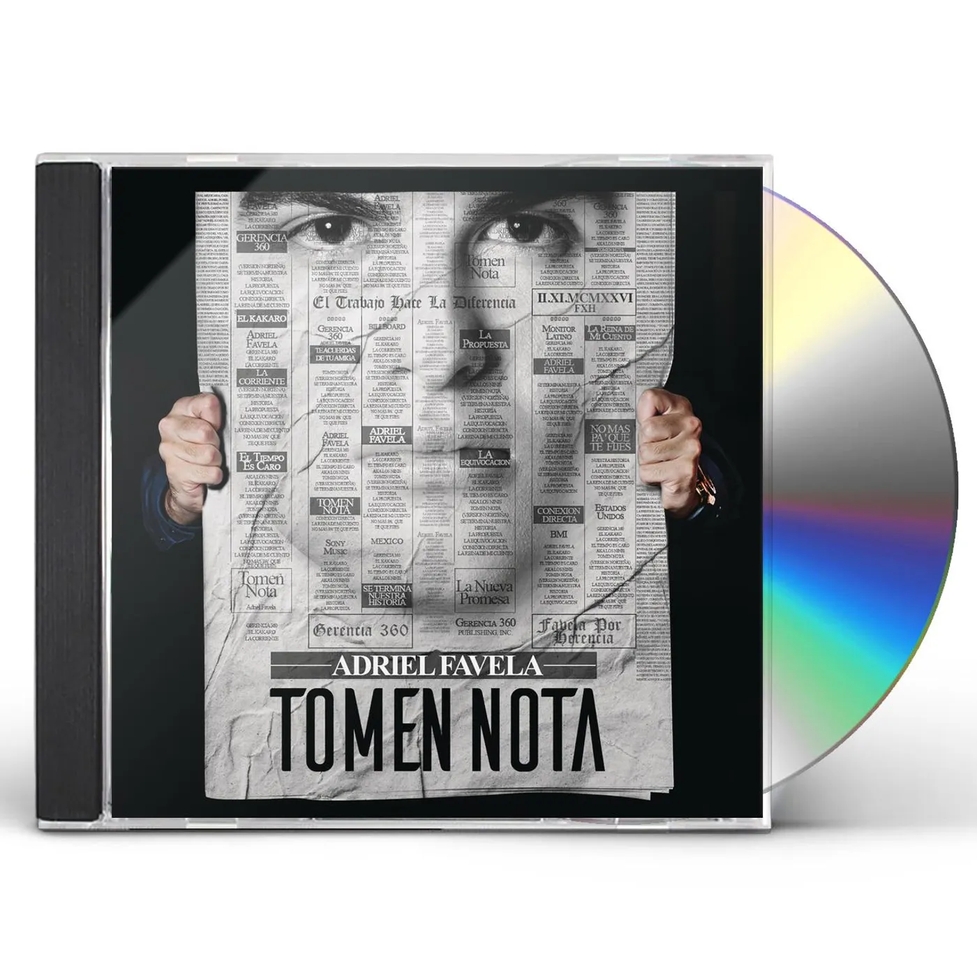 Adriel Favela TOMEN NOTA CD