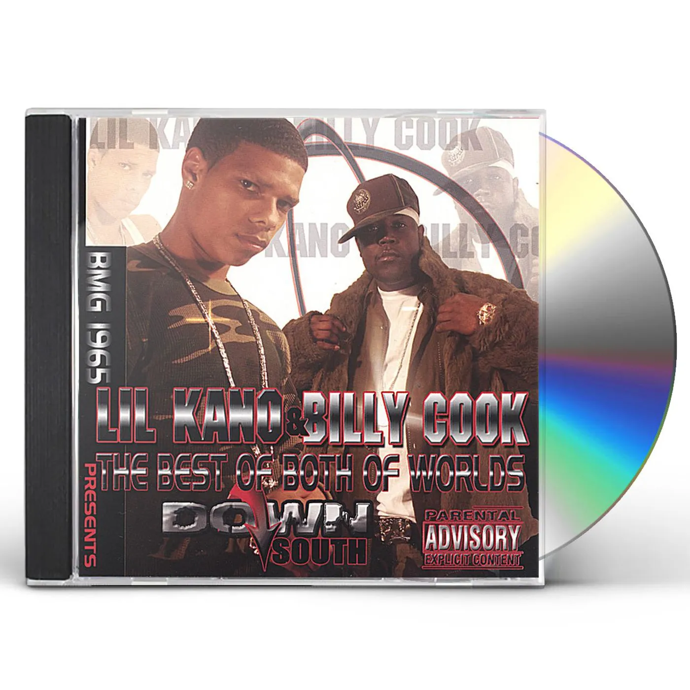 Billy Cook & Lil' Kano BEST OF BOTH WORLDS DOWN SOUTH CD