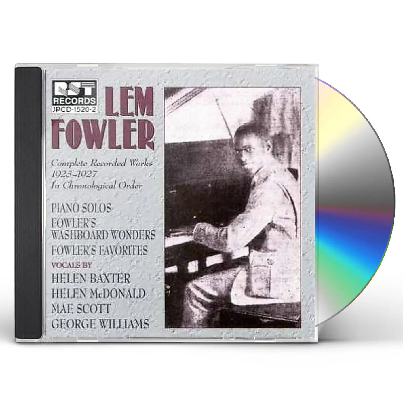 LEM FOWLER 1923-1927 CD