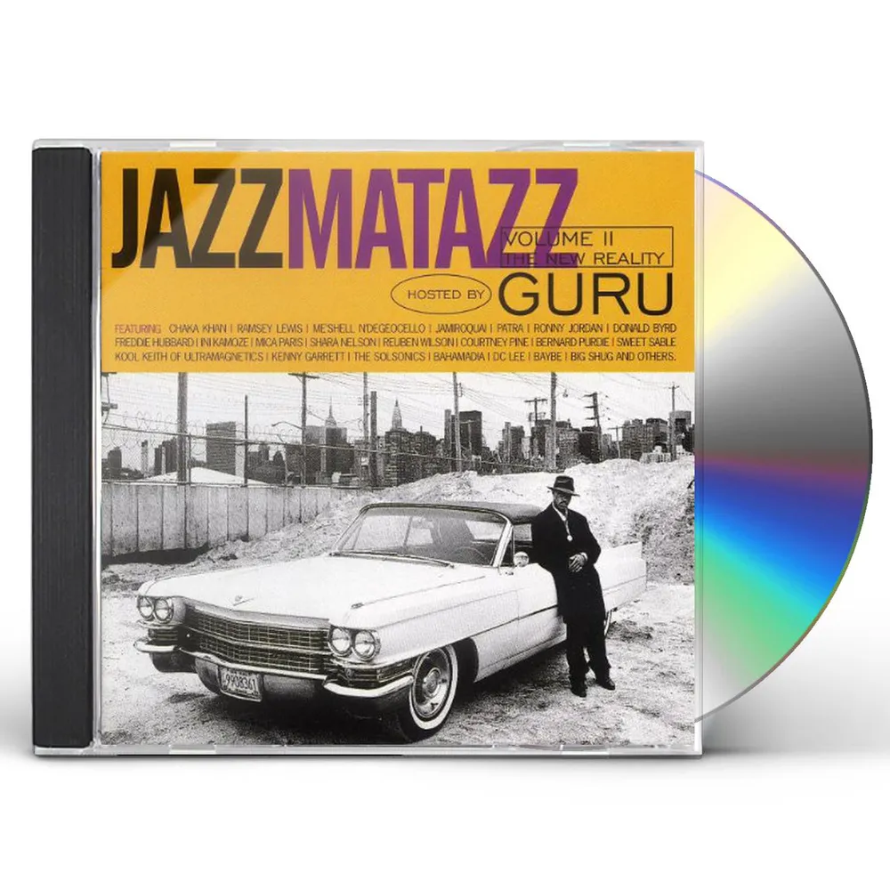 JAZZMATAZZ GURU レコード2セット Guru Jazzmatazz Vol. II The New Reality 2 Double Lp Shrink