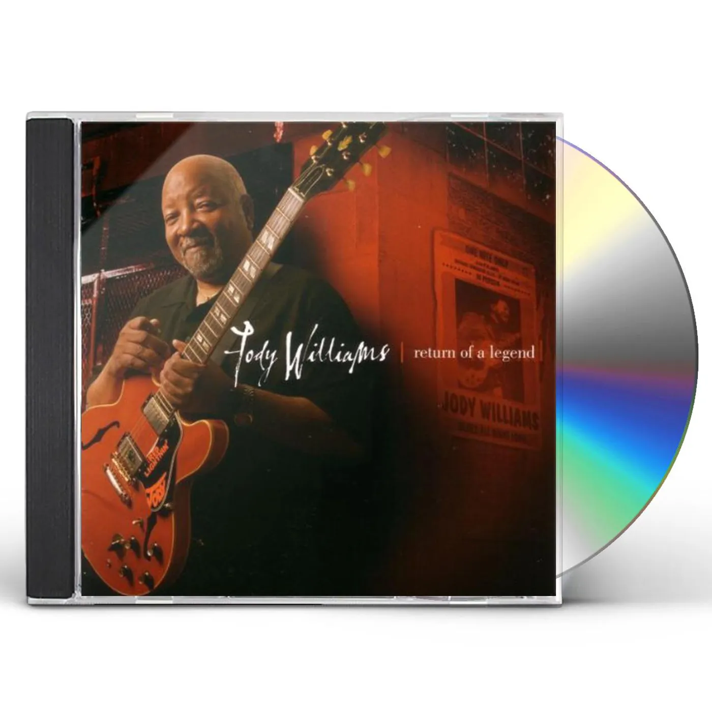 Jody Williams RETURN OF A LEGEND CD
