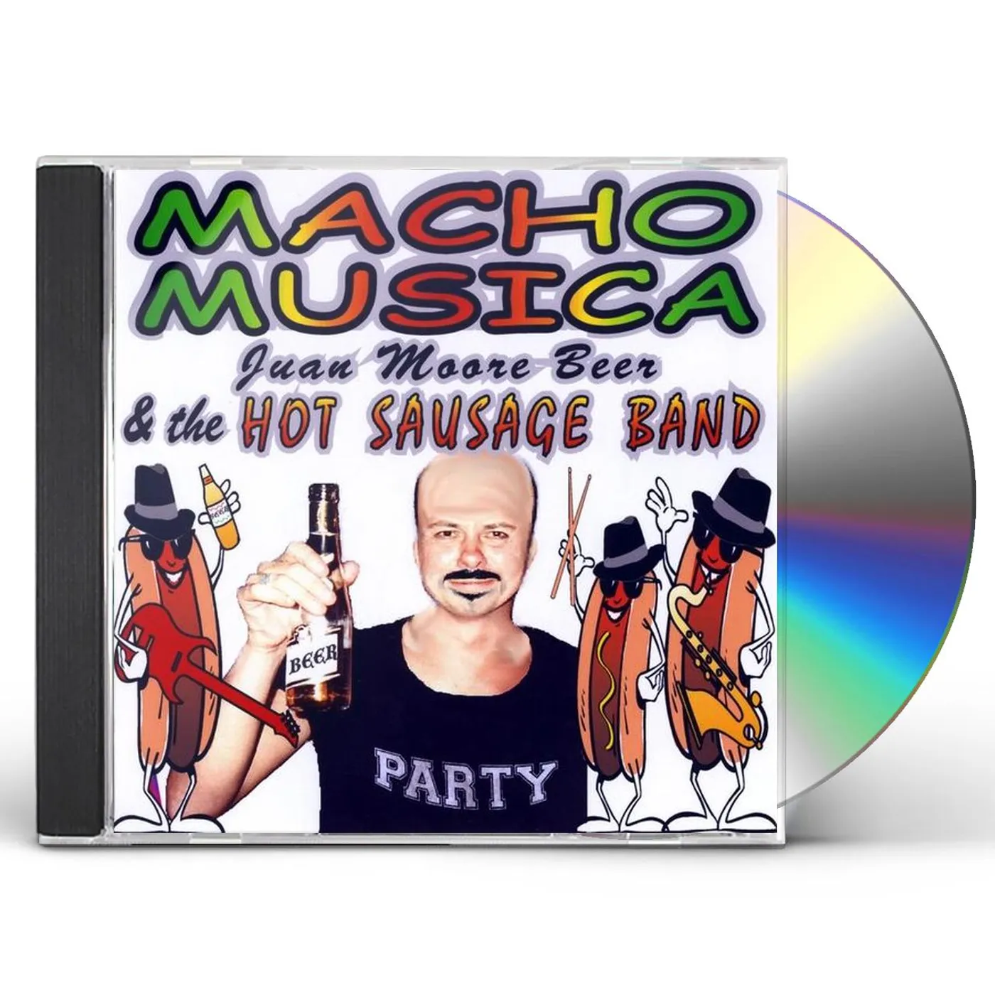 Juan Moore Beer & The Hot Sausage Band MACHO MUSICA CD