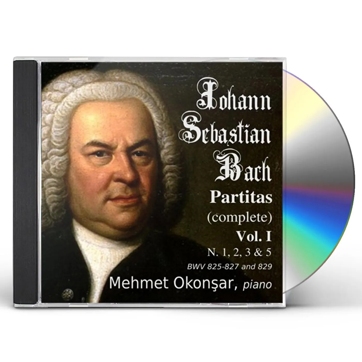 Mehmet Okonsar J.S. BACH COMPLETE PARTITAS CD