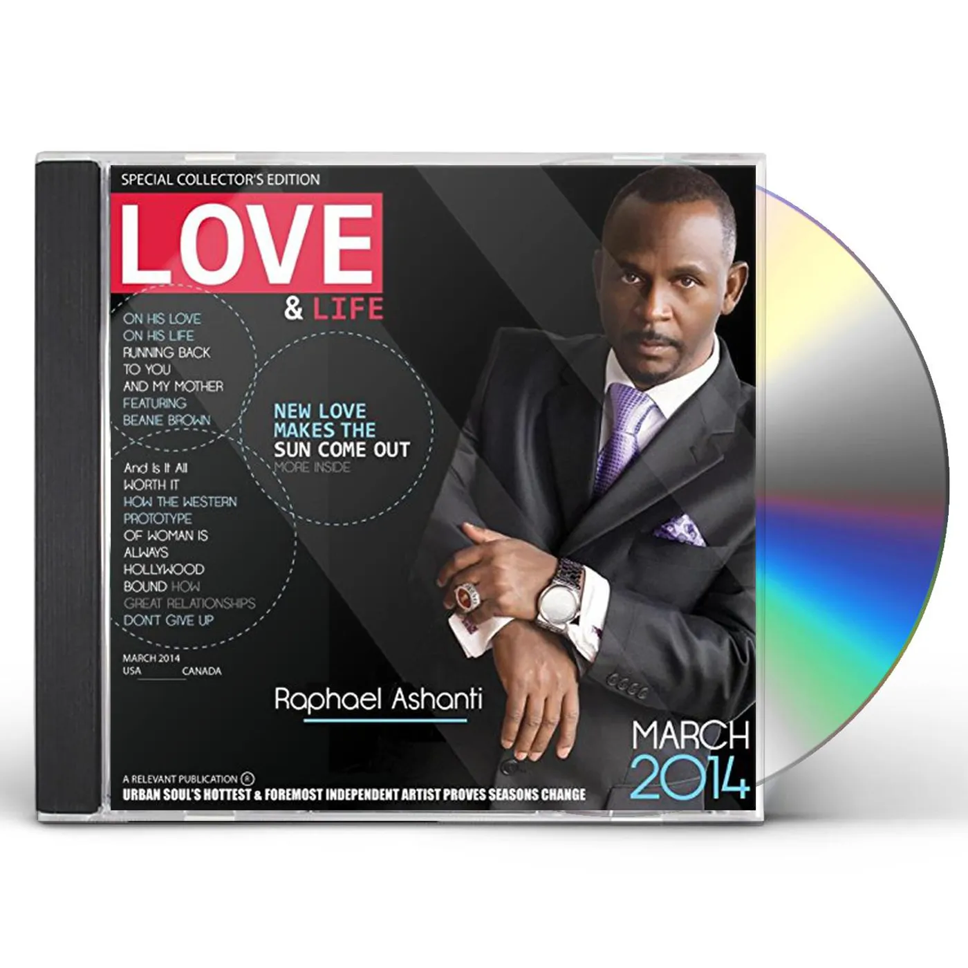 Raphael Ashanti LOVE & LIFE CD