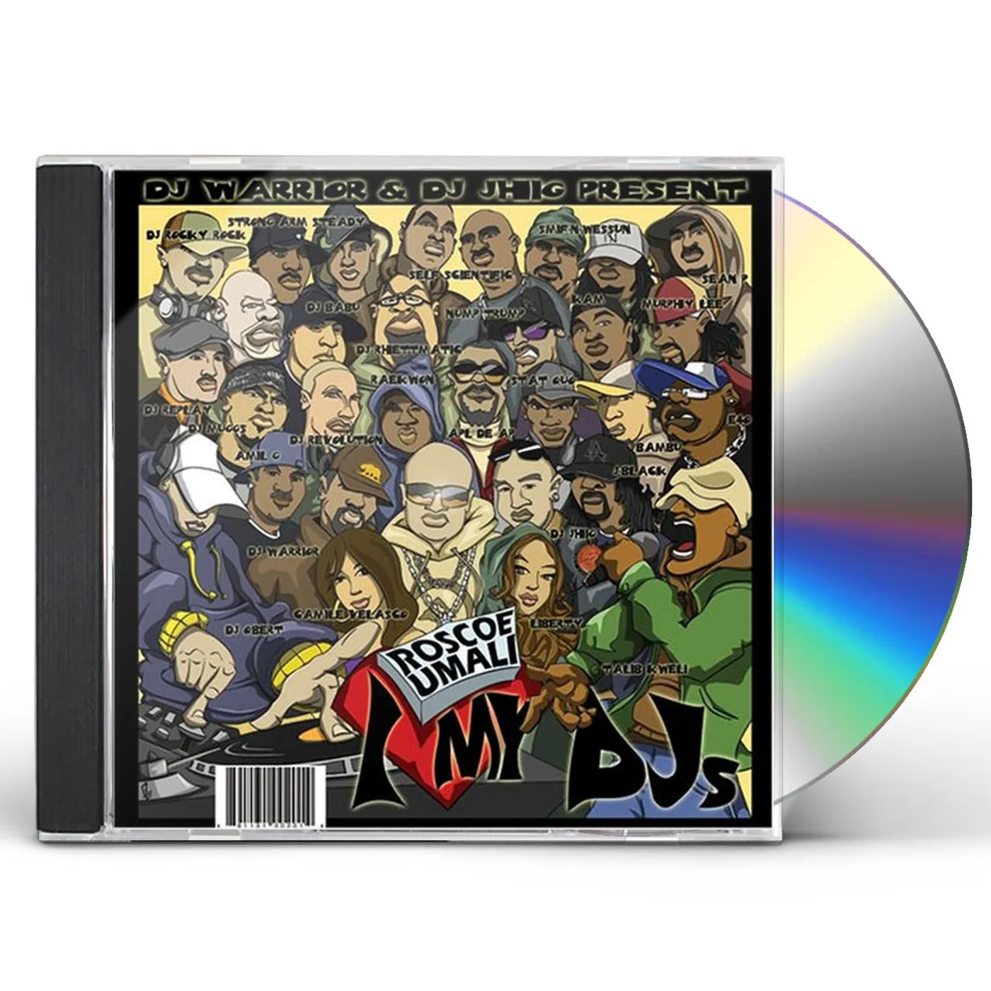Roscoe Umali I LOVE MY DJS CD