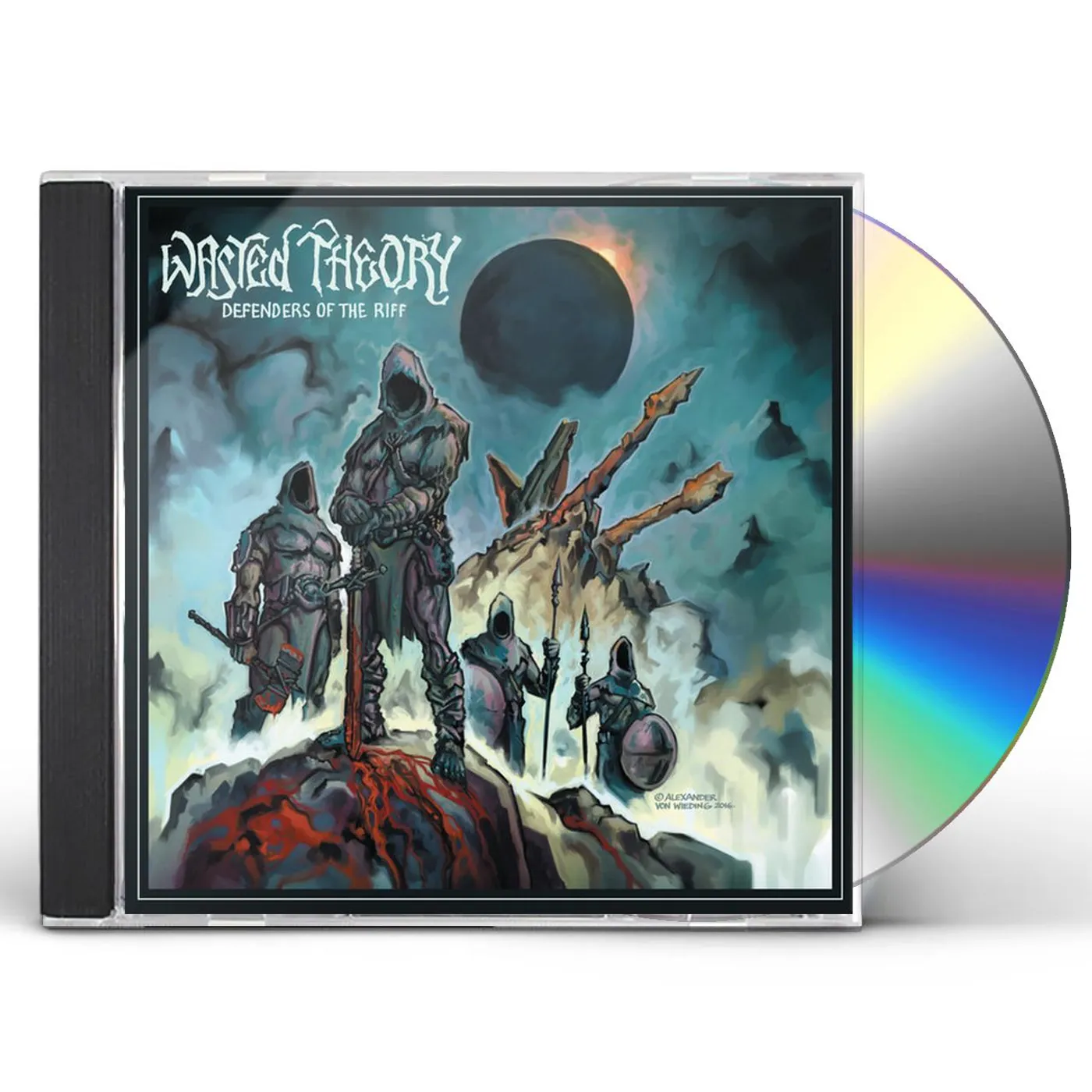 Wasted Theory DEFENDERS OF THE RIFF – 2017 EDITION CD
